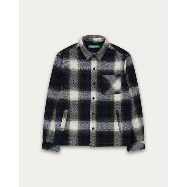 Thick plaid overshirt