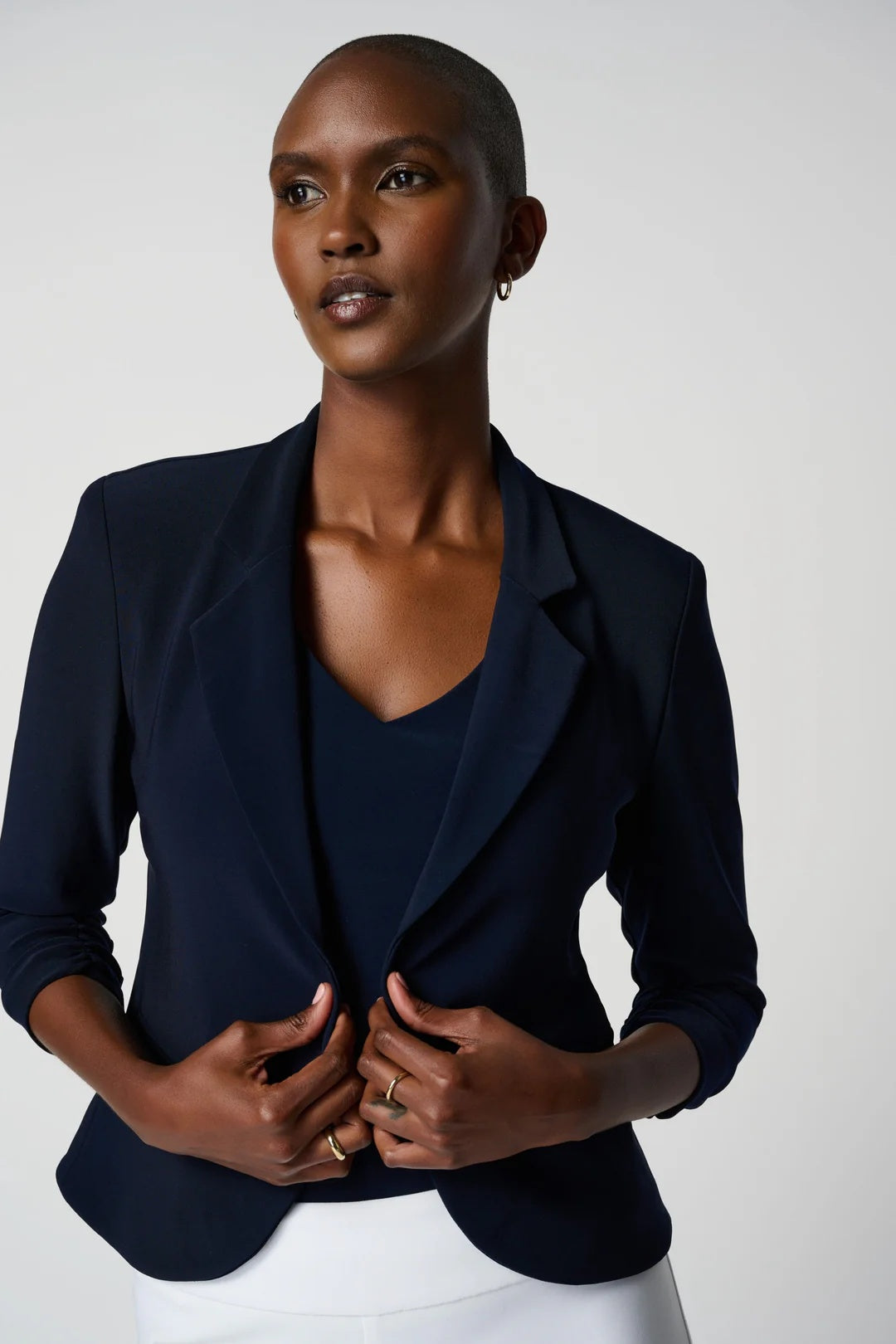 Blazer classique bleu nuit