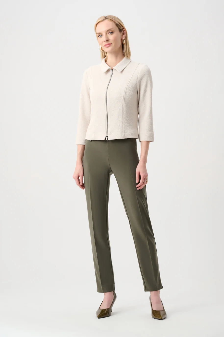 Classic slim fit trousers