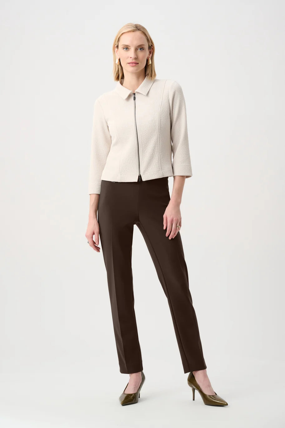 Classic slim fit trousers