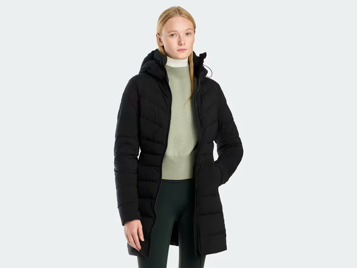 Manteau Clair, disque noir