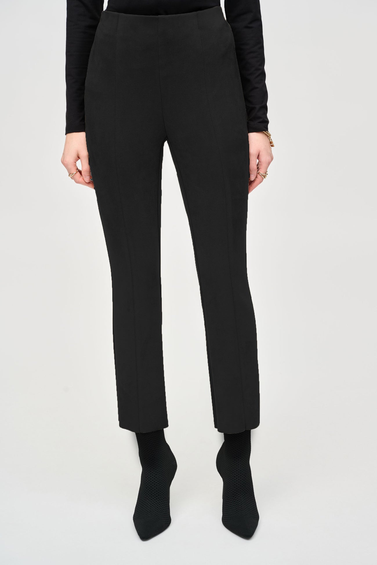 Pantalon évasé à chevilles en daim Scuba