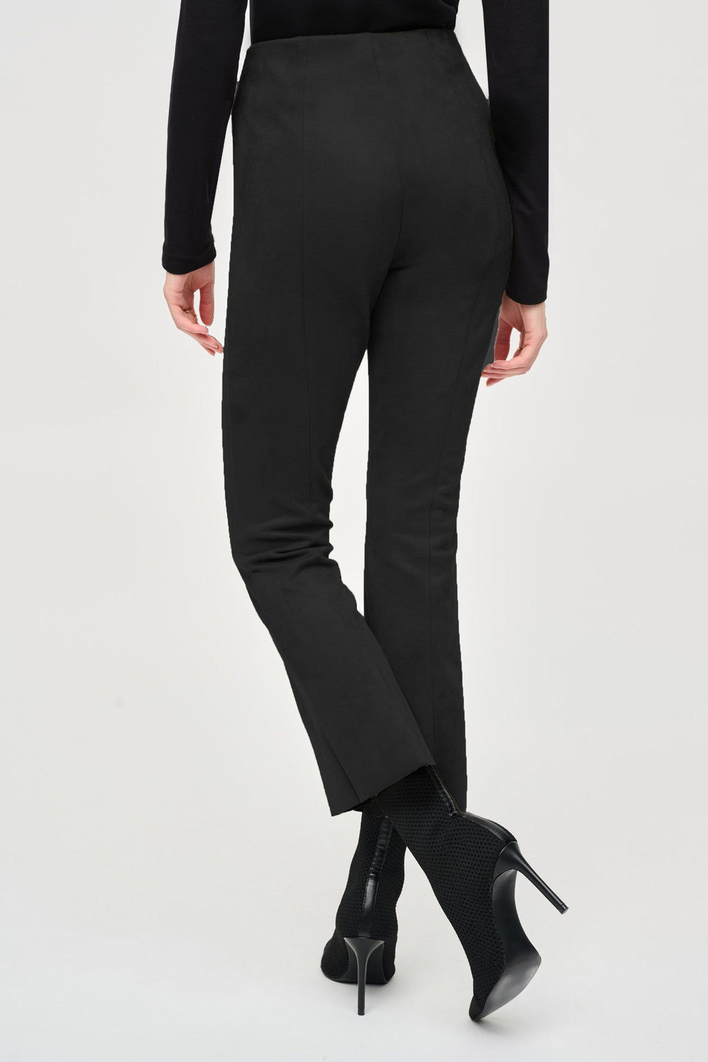 Pantalon évasé à chevilles en daim Scuba