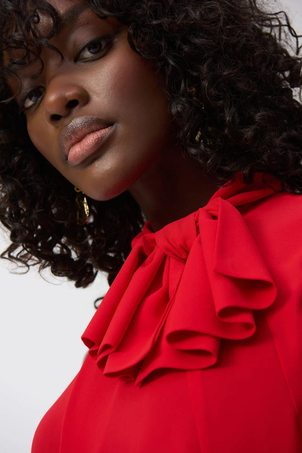 Haut sans manches avec col à nœud