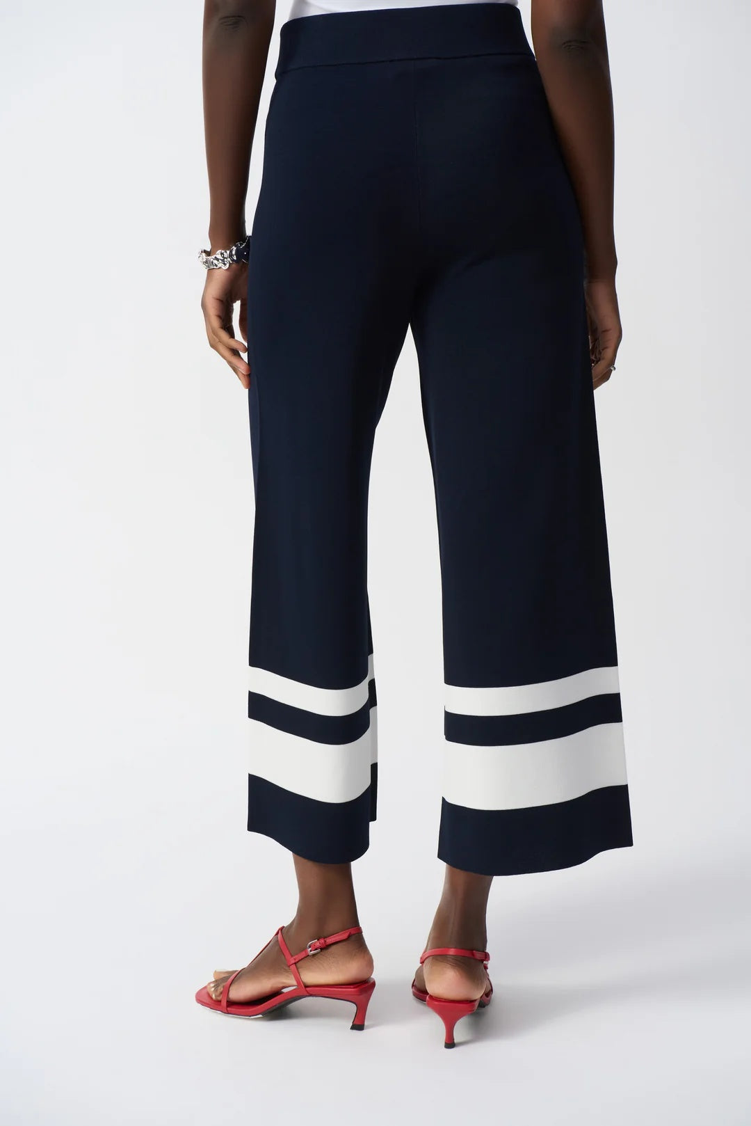 Pull rayé en maille Culotte