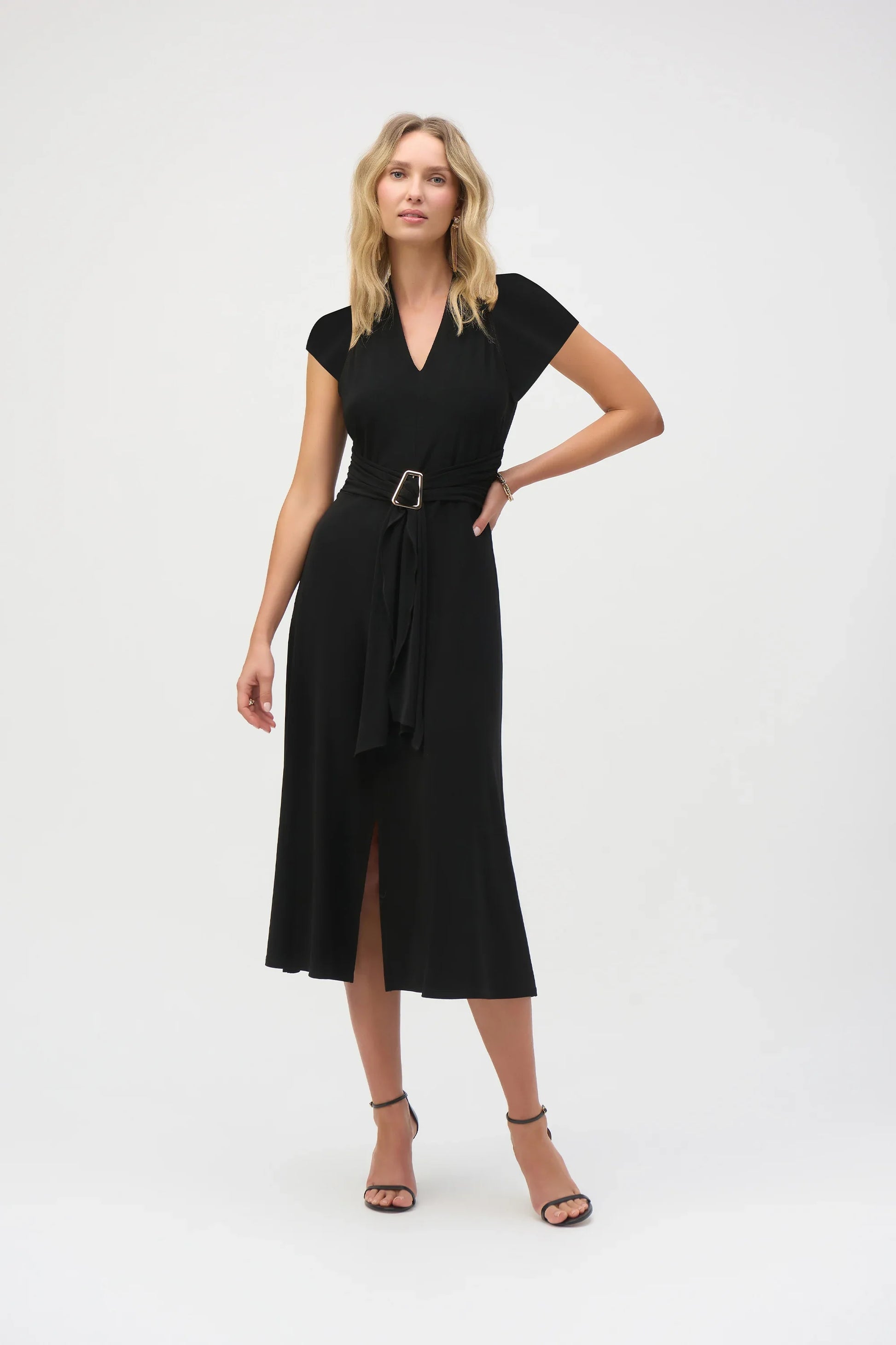 Robe portefeuille longueur cheville