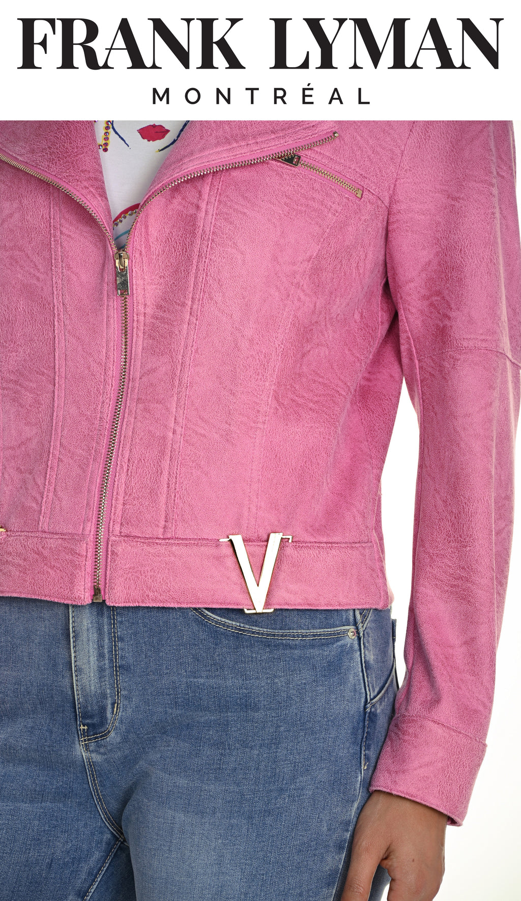 Veste style motard