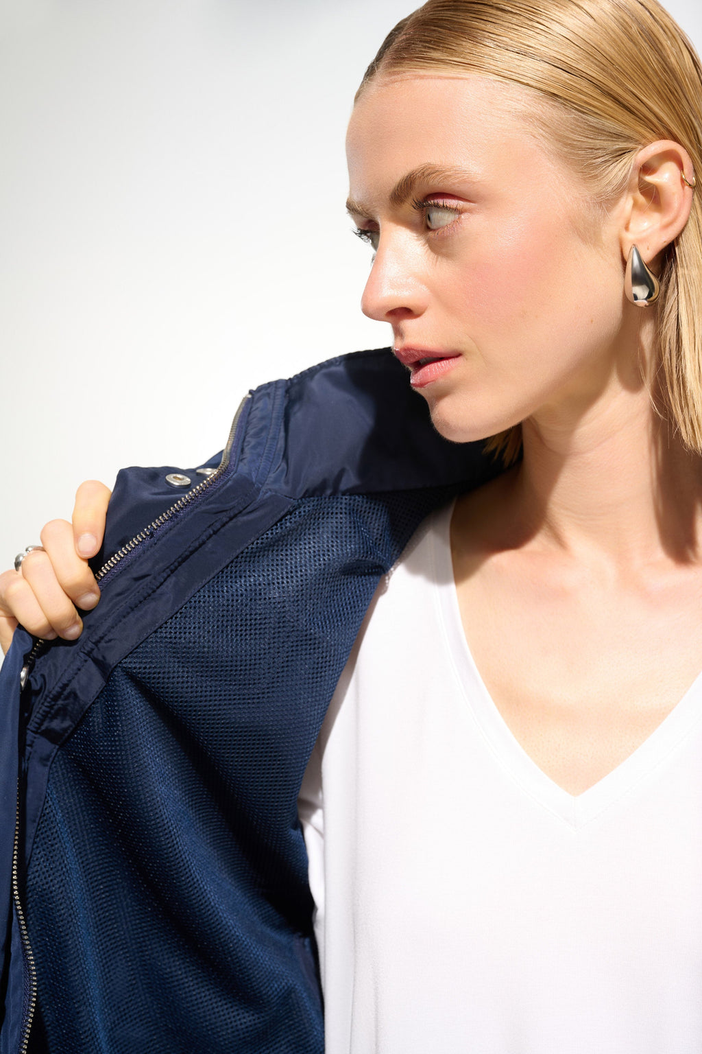 Joseph Ribkoff jacket with concealed hood