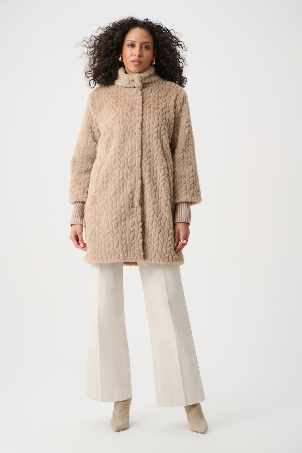 Manteau décontracté mi-cuisse