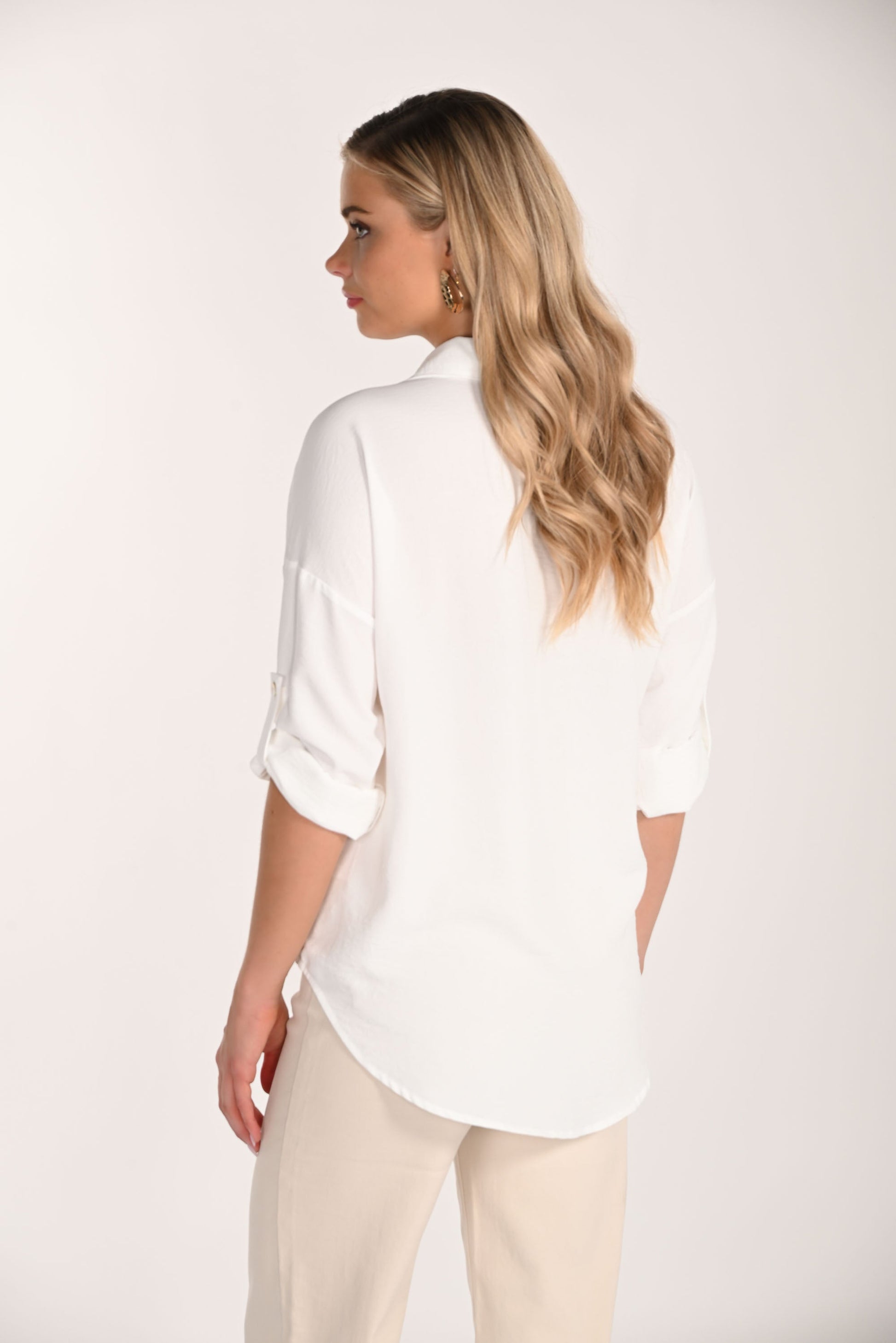 Chemise décontractée Frank Lyman à broderies florales