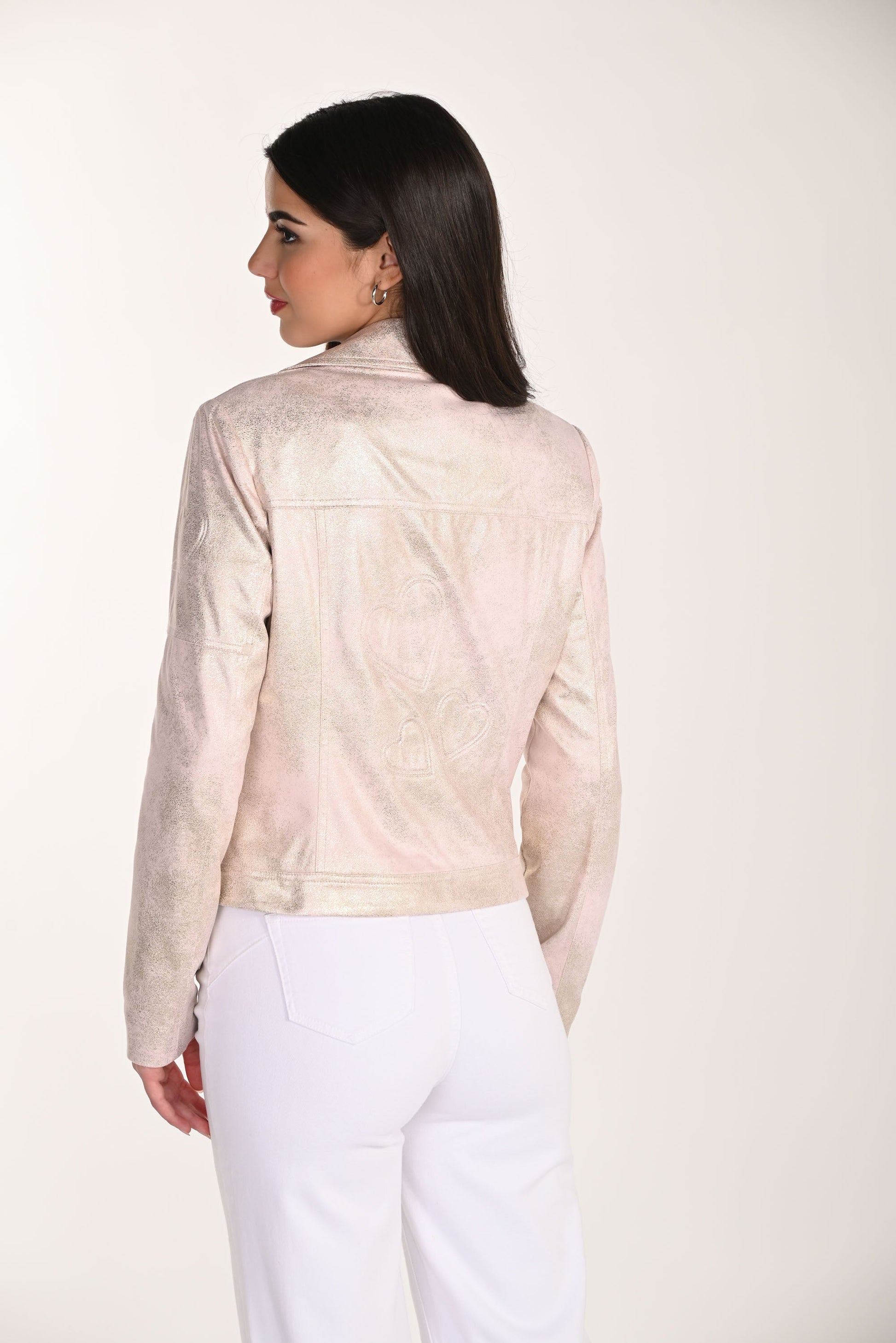 Veste de moto Frank Lyman Metallic Heart