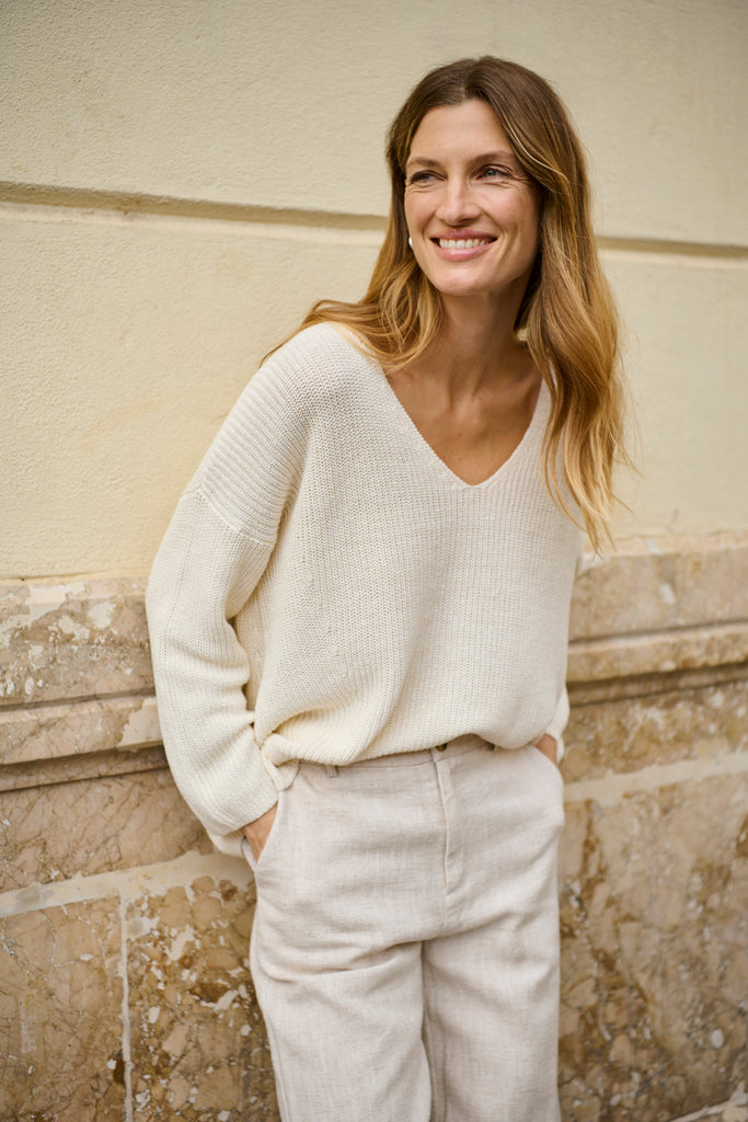Pull en lin Etrona