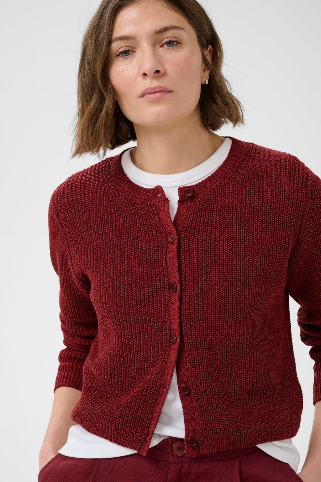 Cardigan en lin mélangé GigiaPW