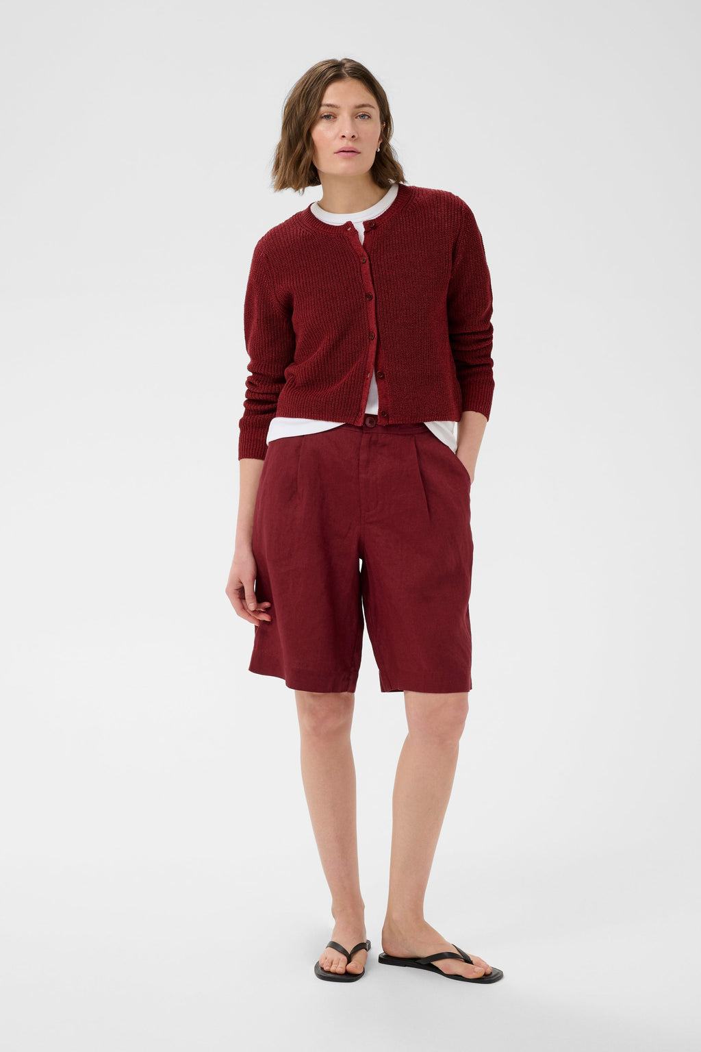 Cardigan en lin mélangé GigiaPW