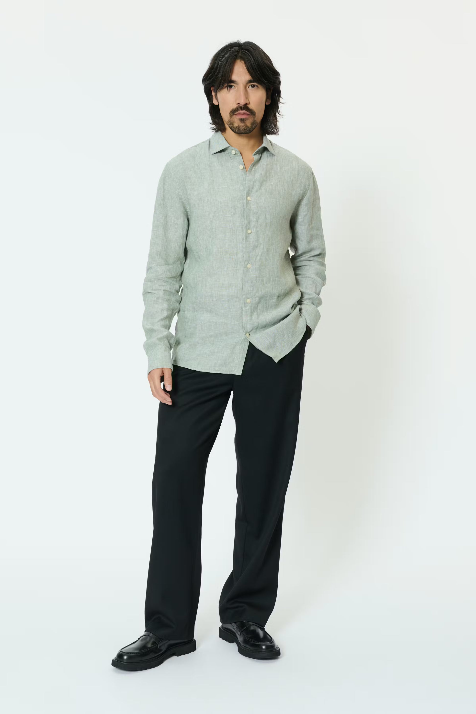 Chemise en lin MAmarc