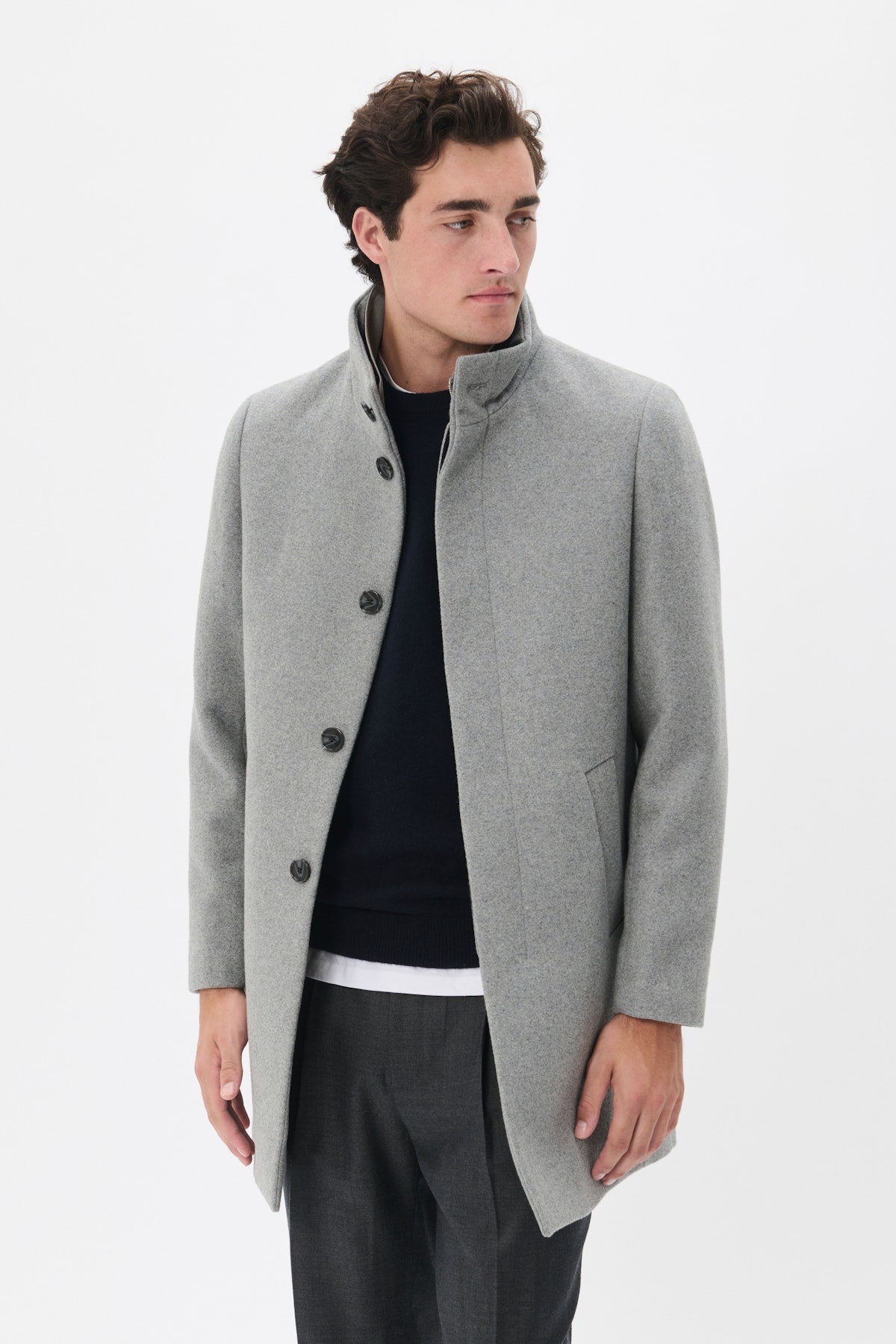 Manteau en laine Harvey