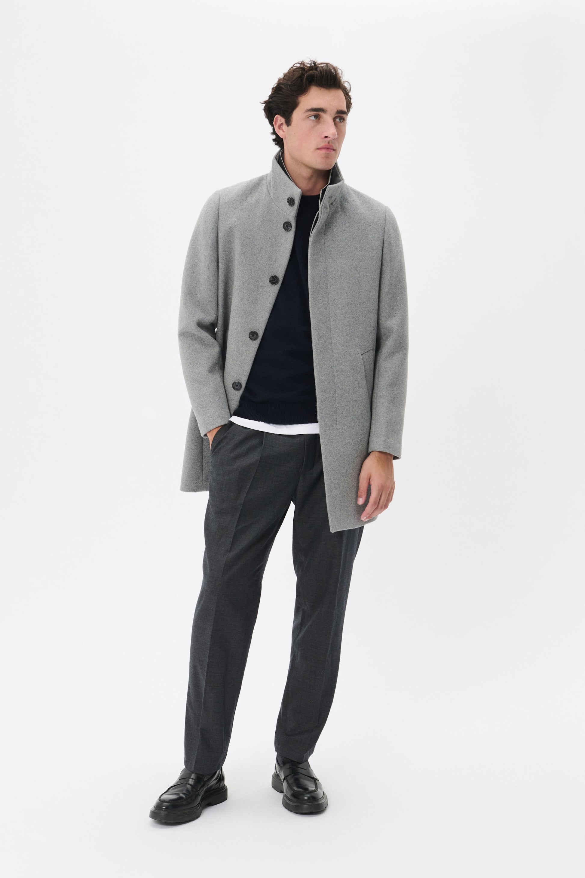 Manteau en laine Harvey