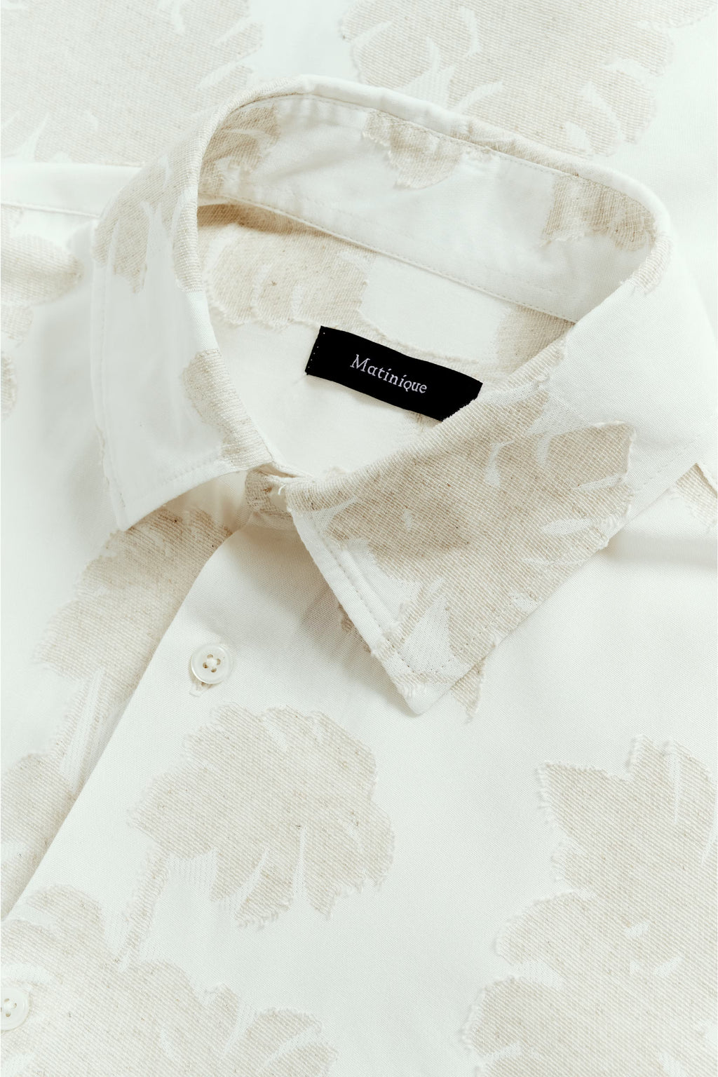 MA Klampo linen-blend shirt
