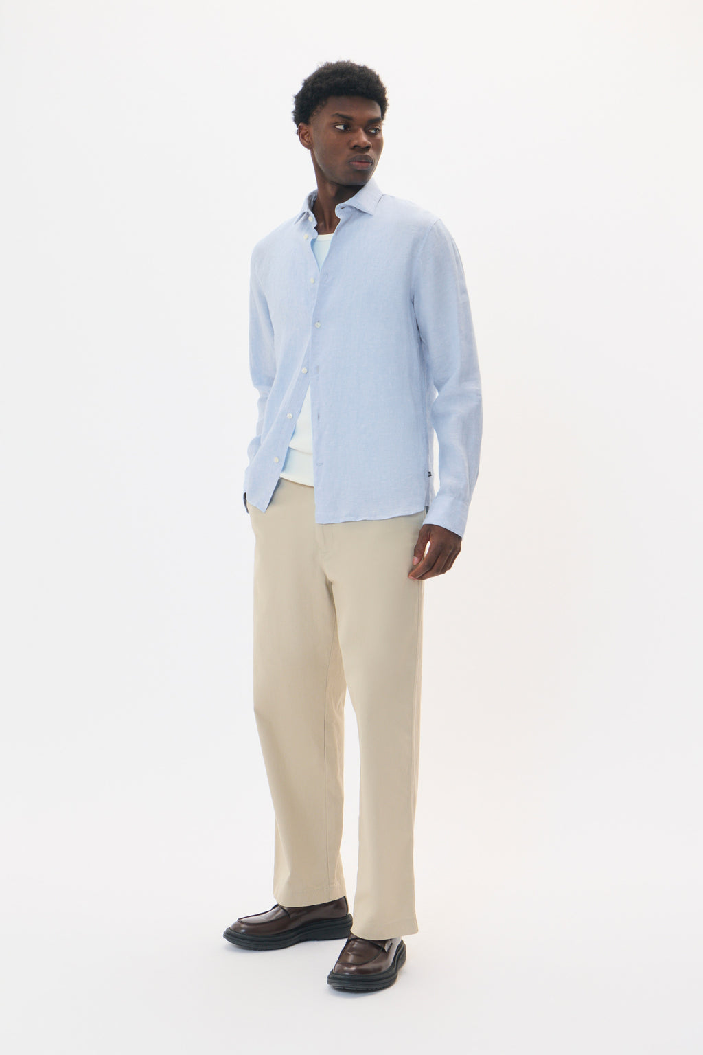 Chemise en lin MAmarc