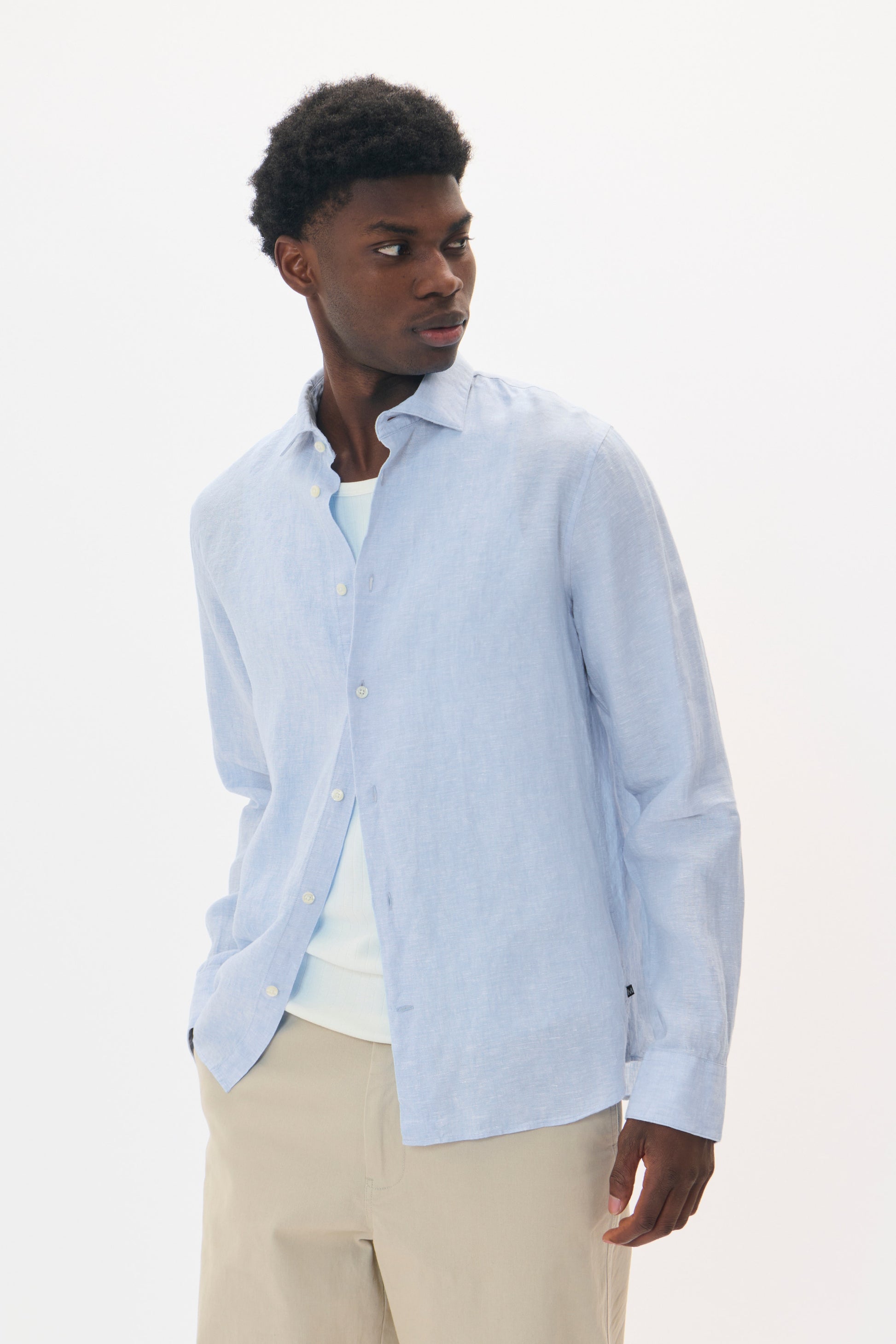 Chemise en lin MAmarc