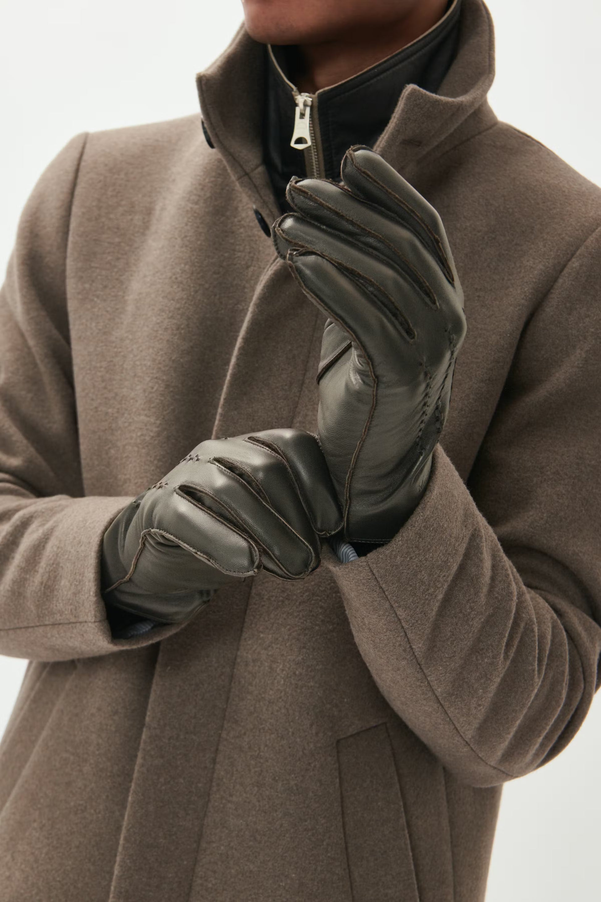 Gants en cuir