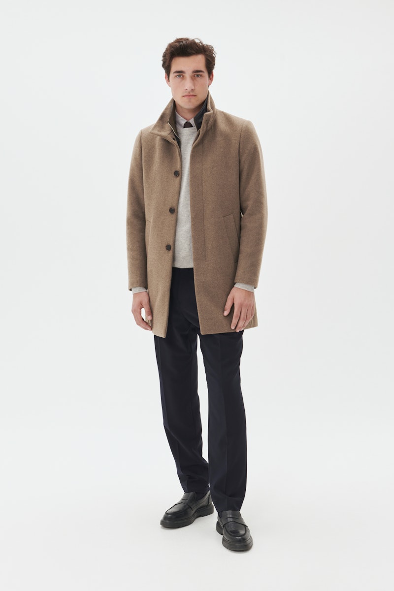 Manteau en laine Harvey