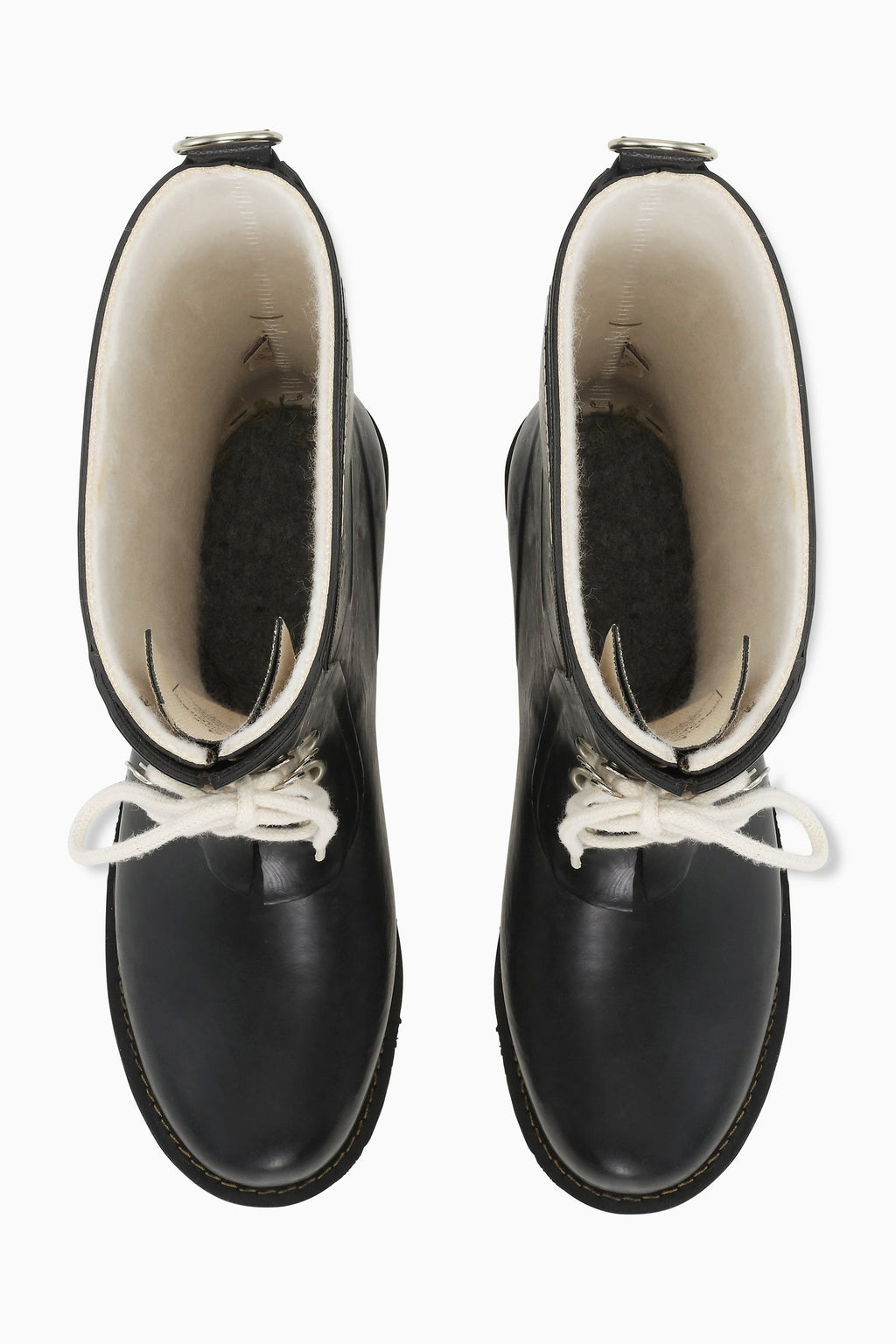 Bottes en caoutchouc 3/4 - Noir