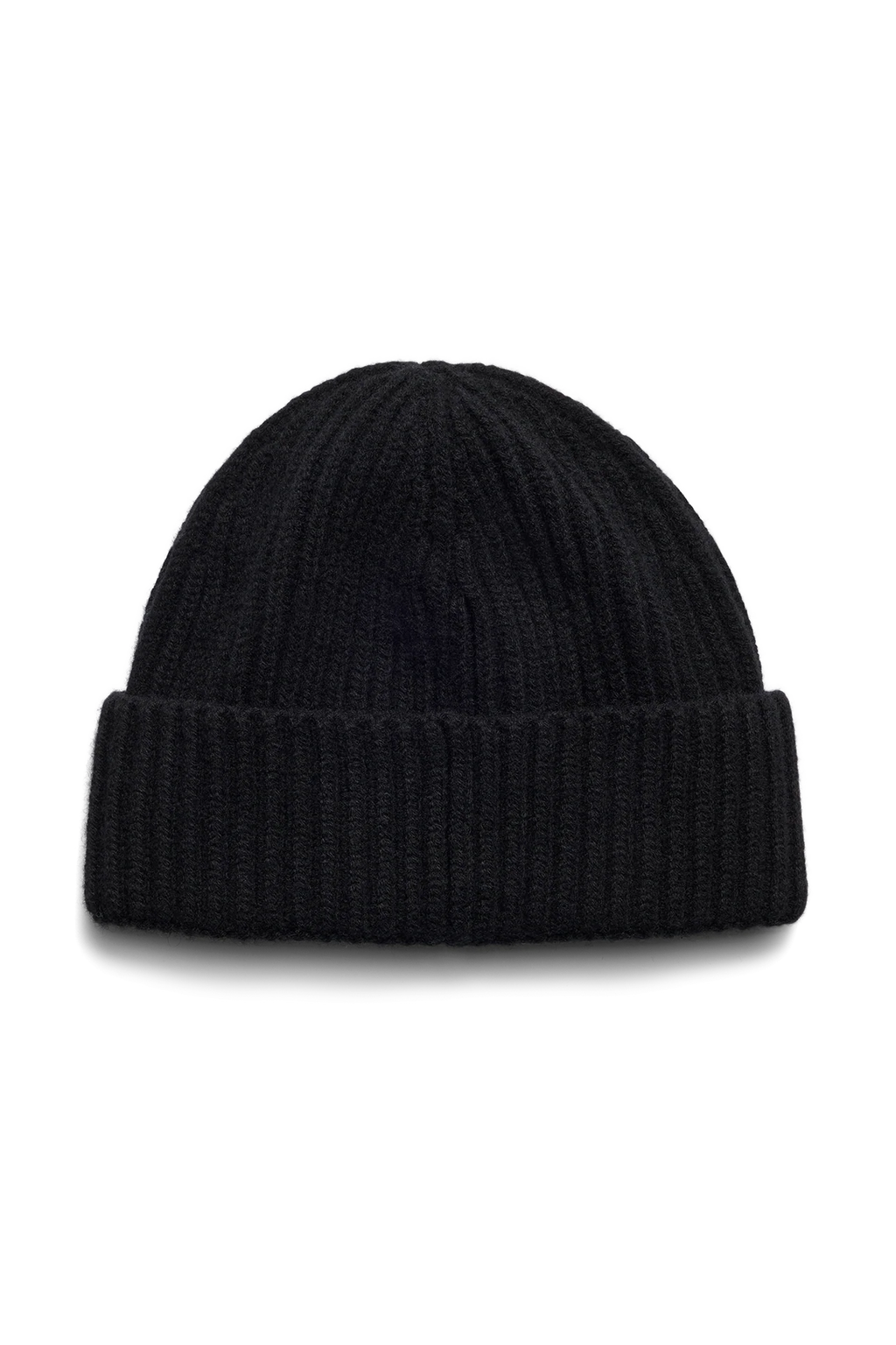 Tuque côtelée en mélange de cachemire