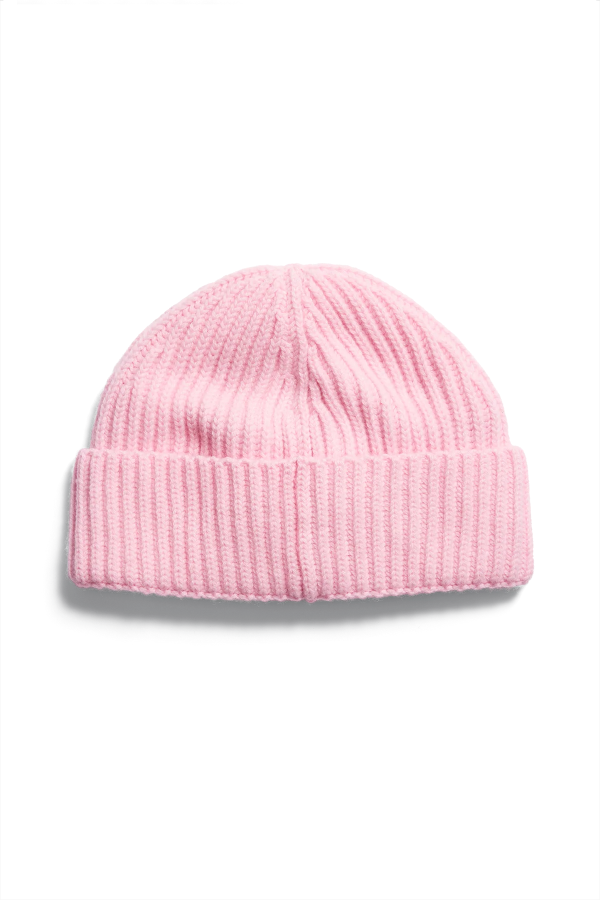 Tuque côtelée en mélange de cachemire