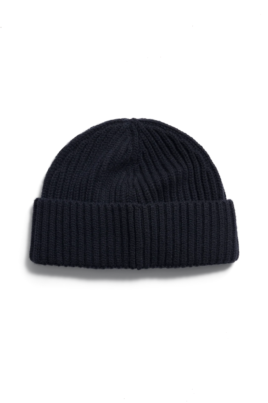 Tuque côtelée en mélange de cachemire