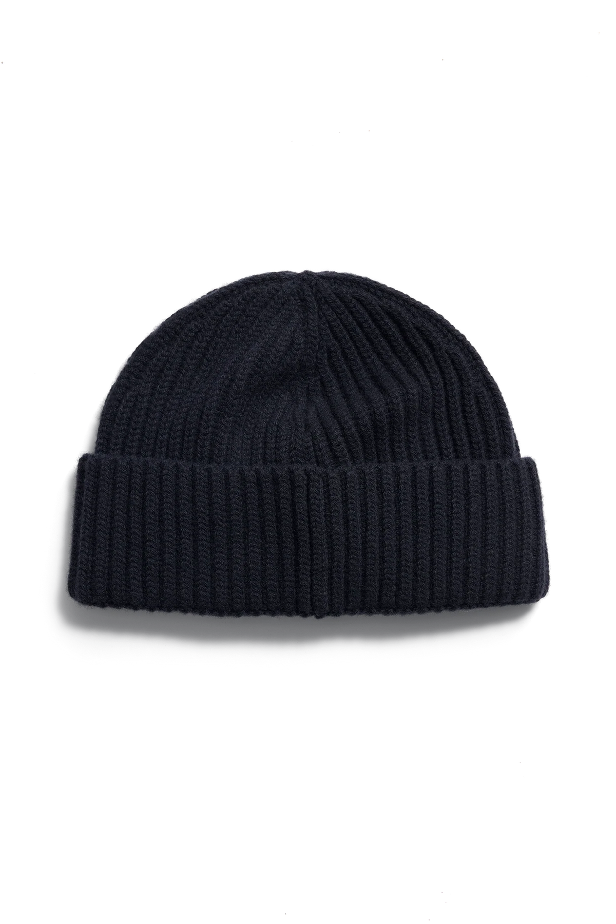 Tuque côtelée en mélange de cachemire