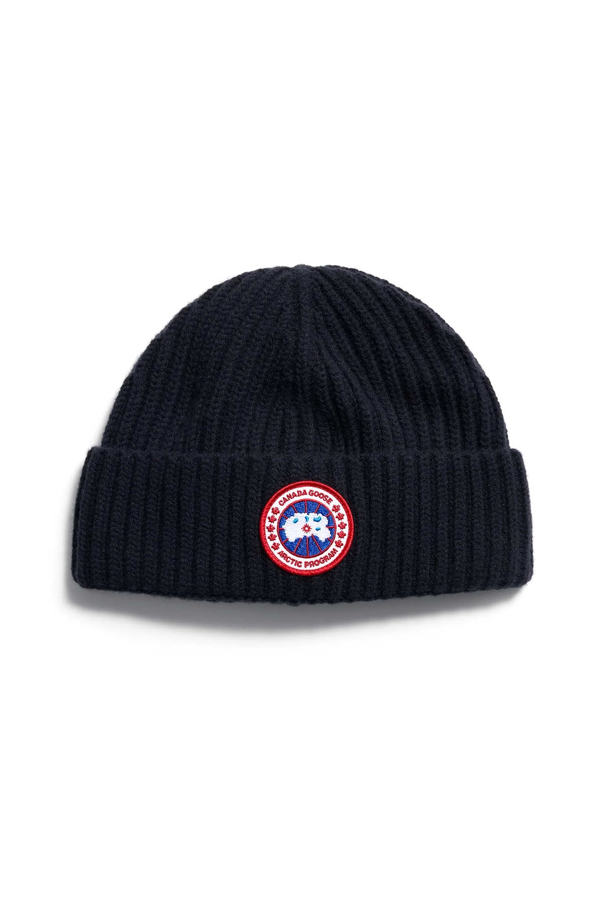 Tuque côtelée en mélange de cachemire