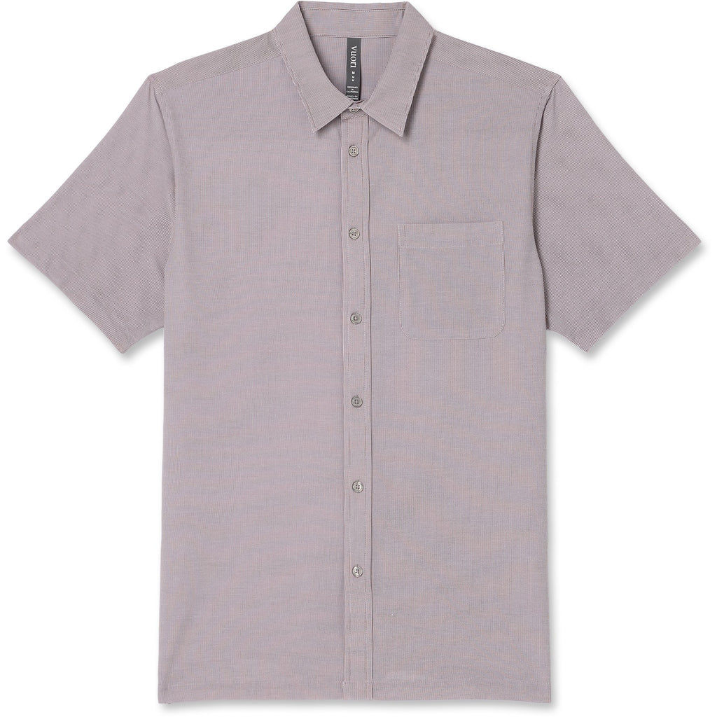 Chemise à manches courtes et boutons sur le col
