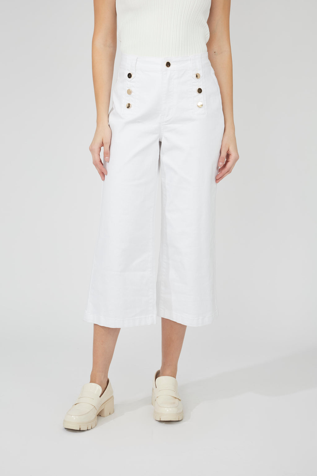 Pantalons taille haute