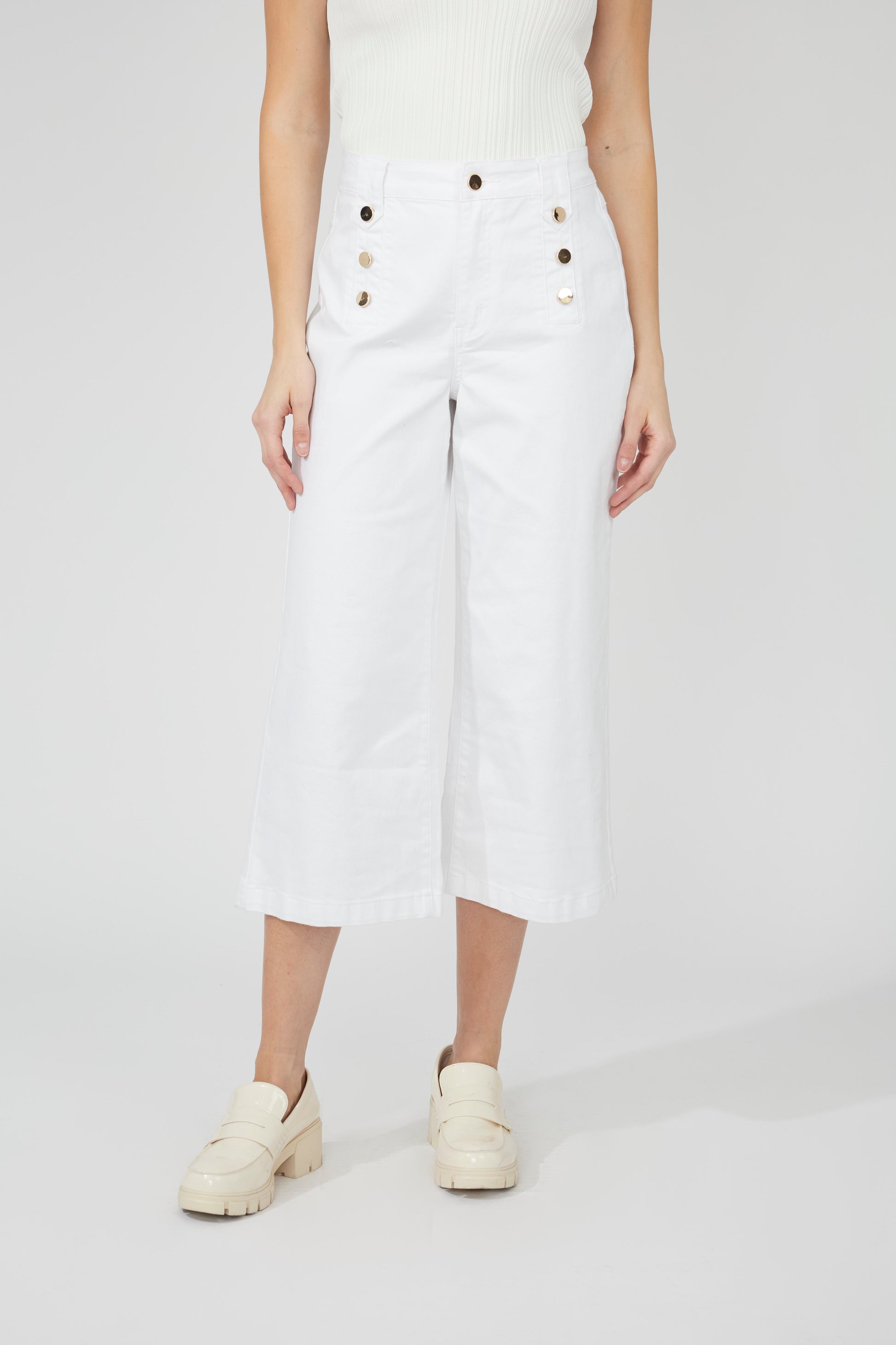 Pantalons taille haute