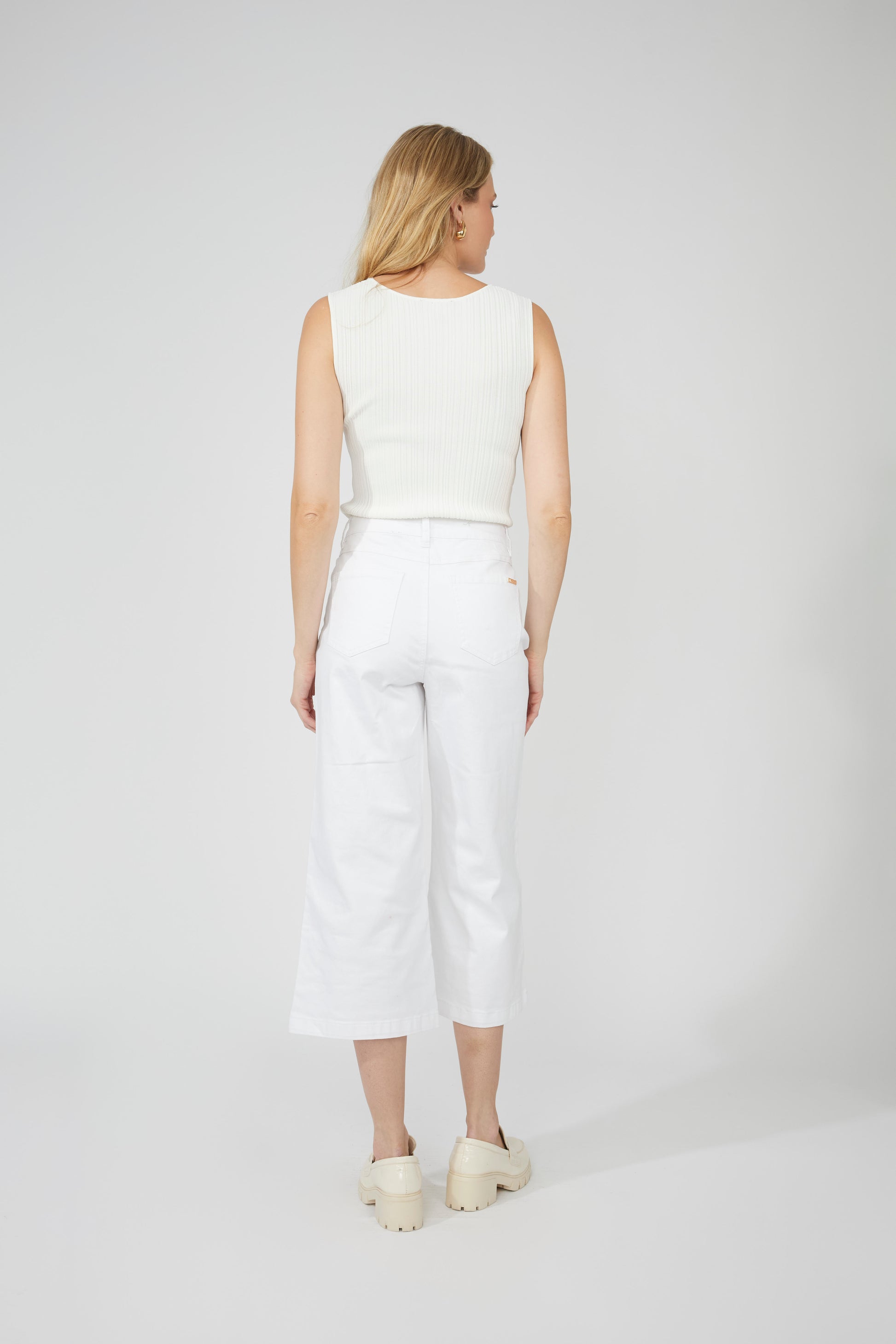 Pantalons taille haute