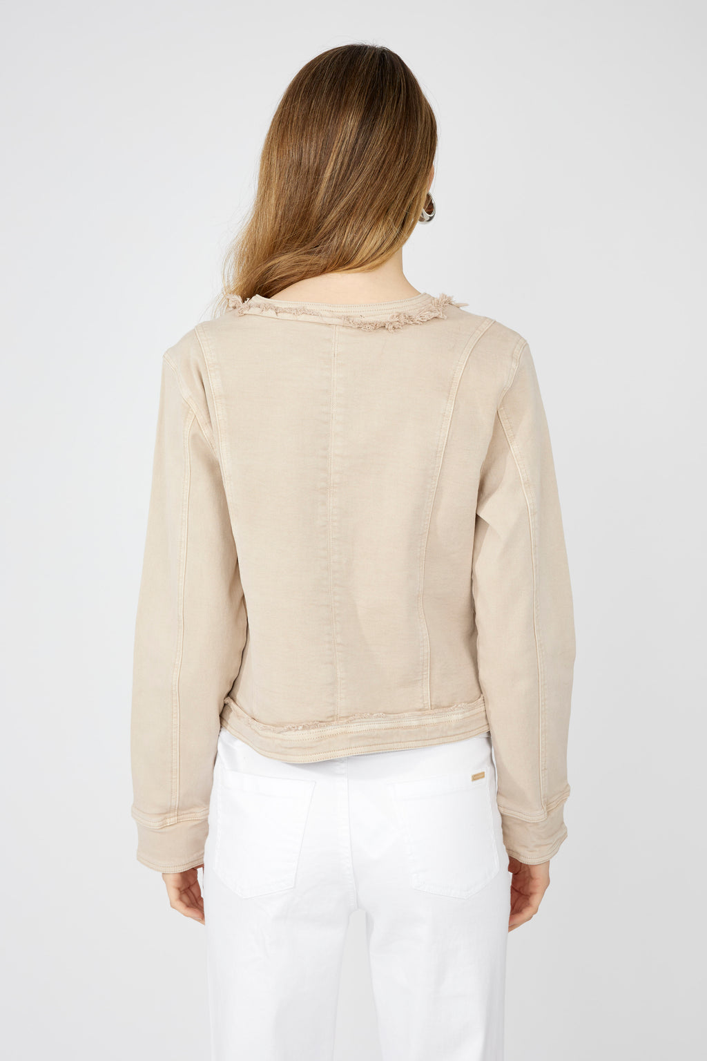 Veste en jean col