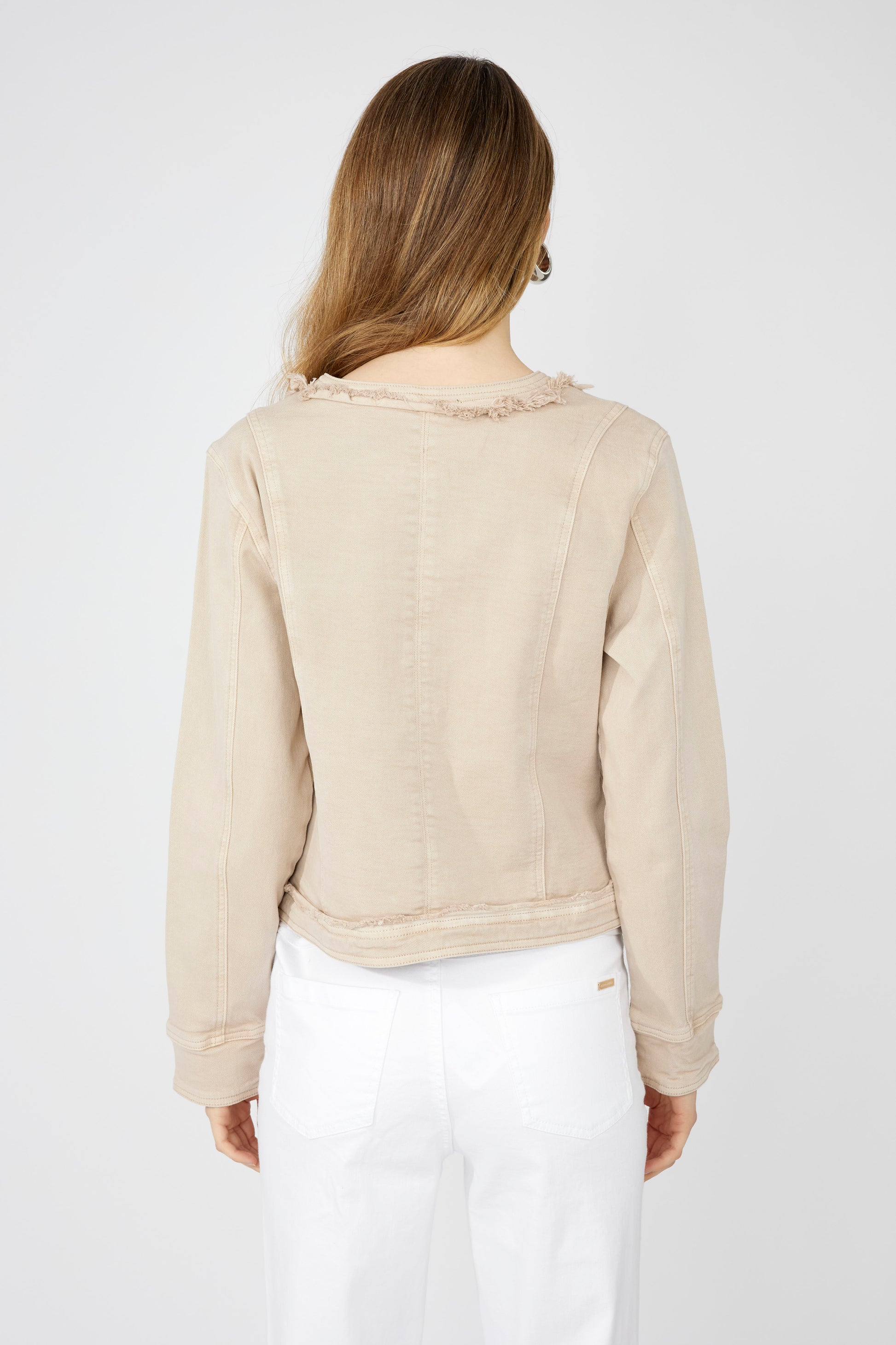 Veste en jean col