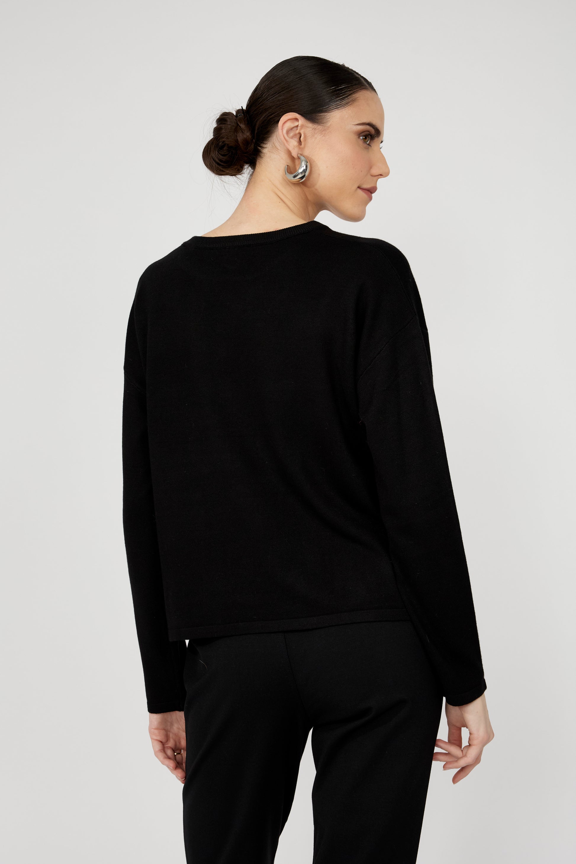 Pull décontracté cœur
