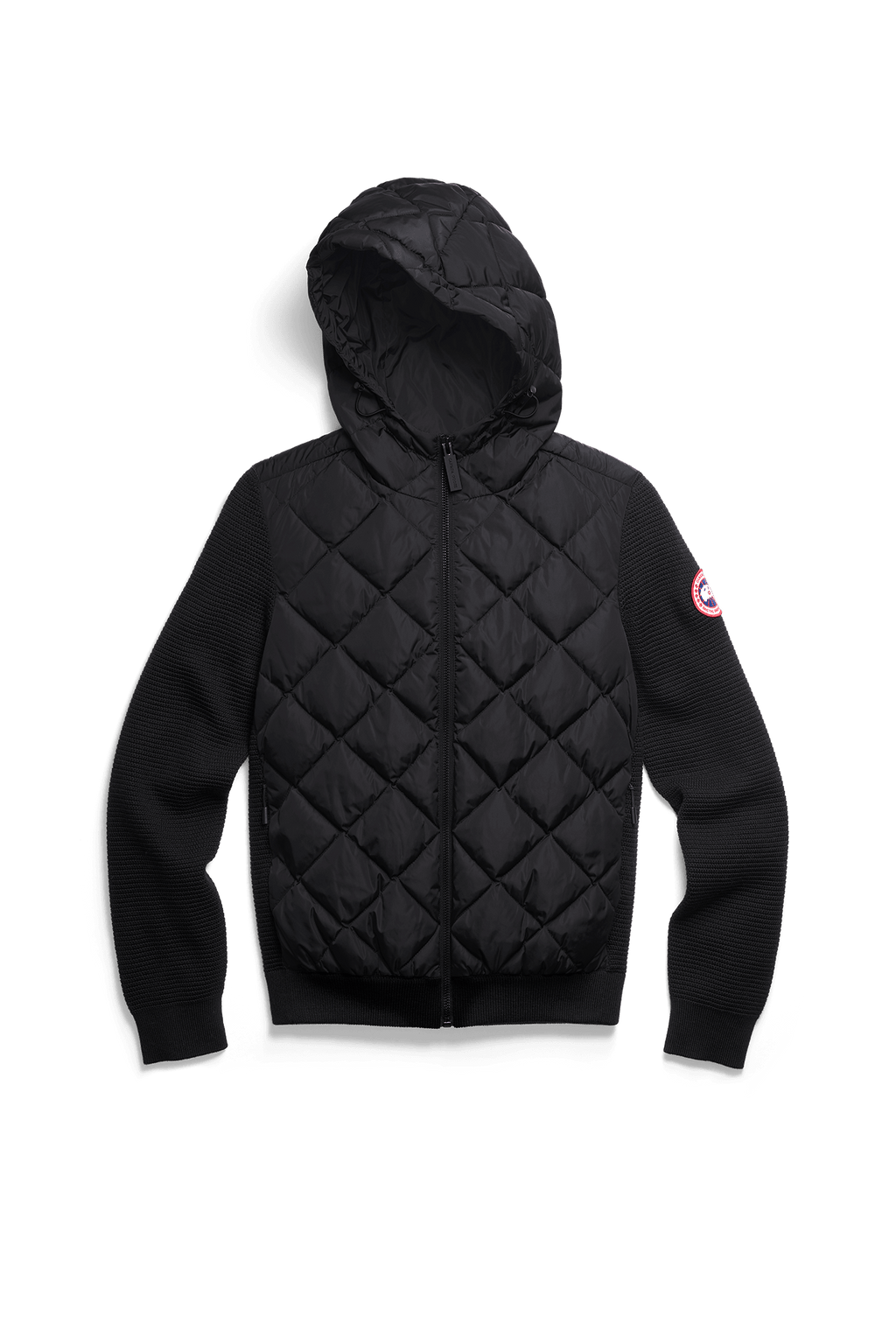 Chandail à capuchon en tricot matelassé HyBridgeMD