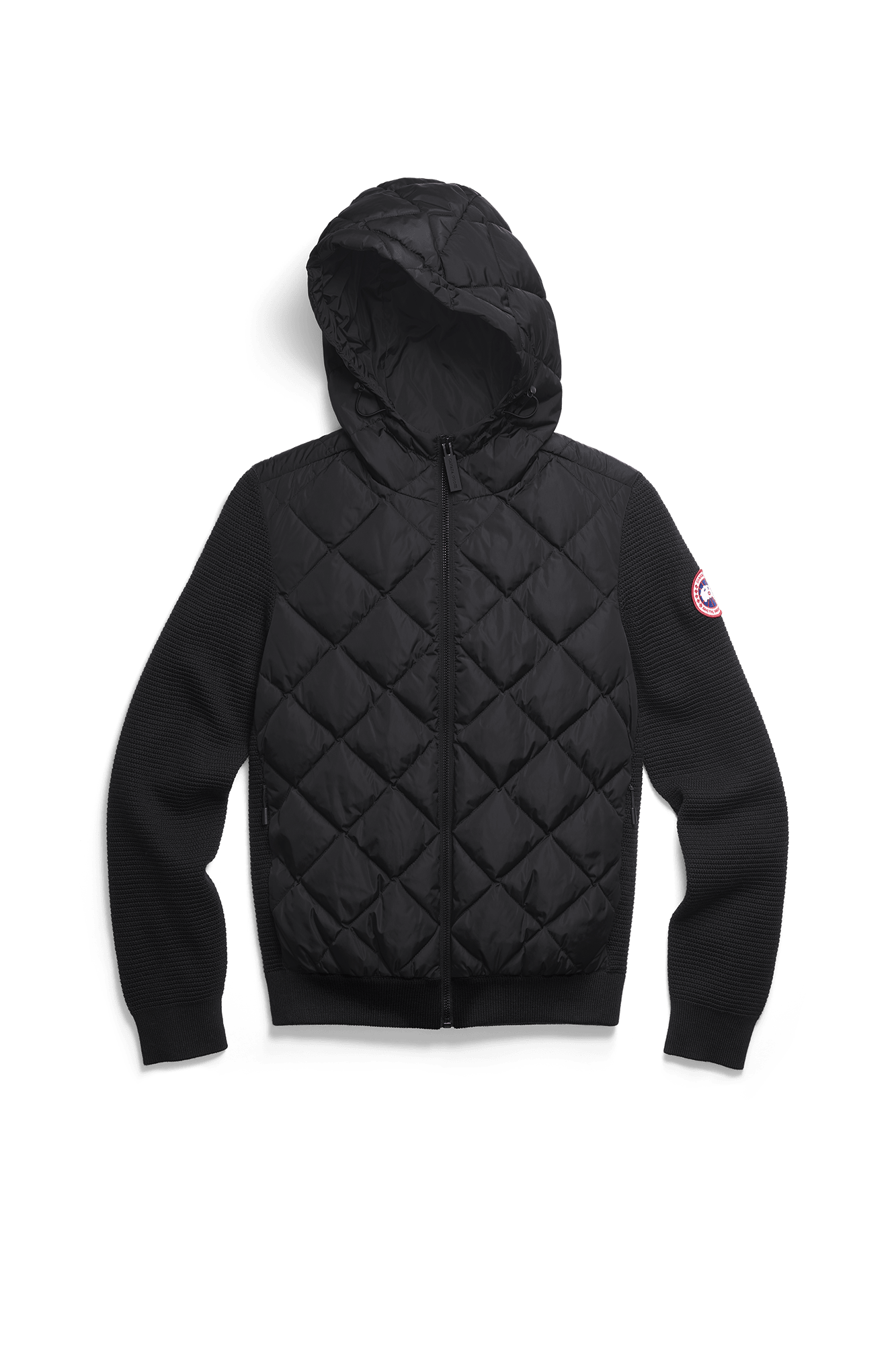 Chandail à capuchon en tricot matelassé HyBridgeMD