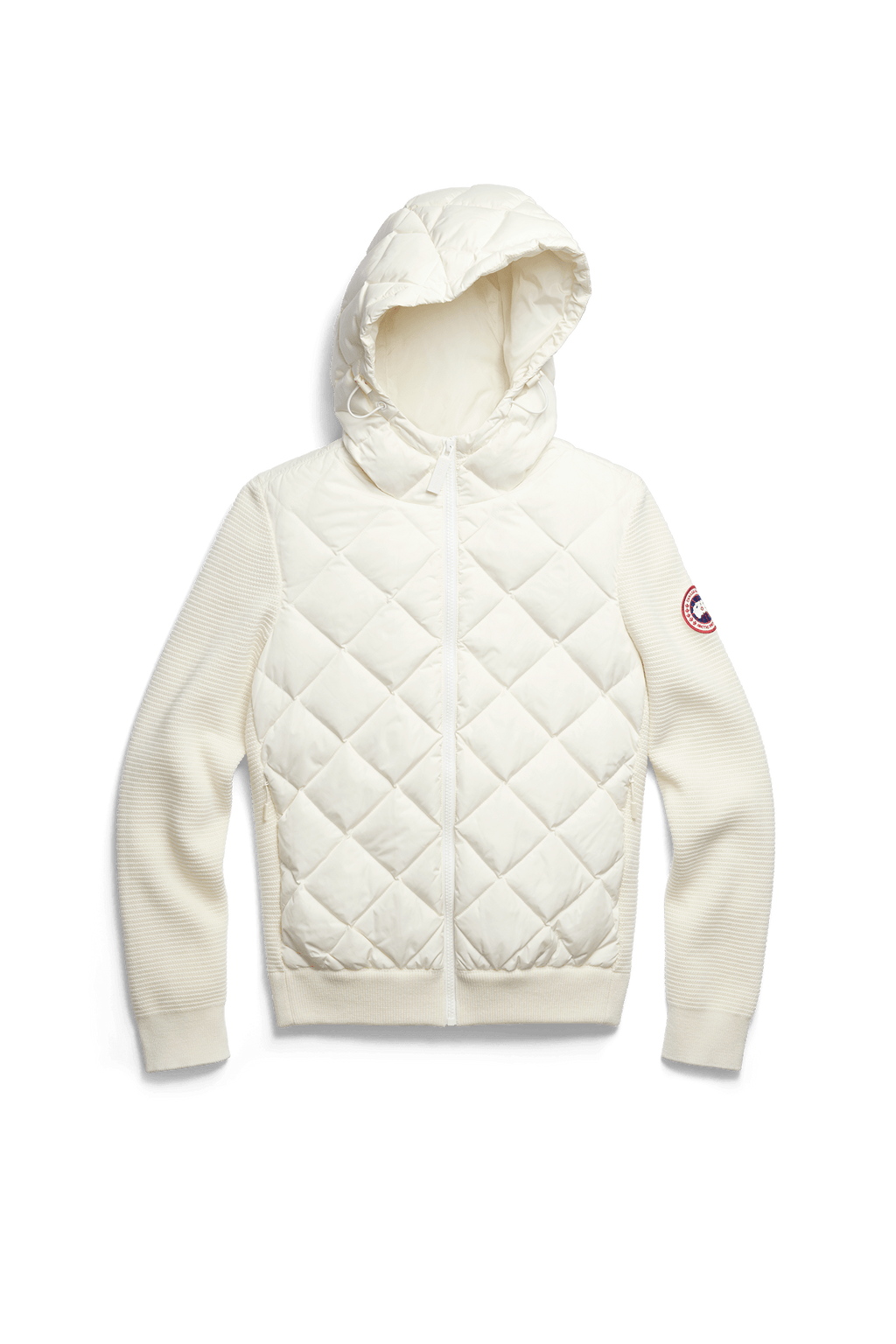 Chandail à capuchon en tricot matelassé HyBridgeMD