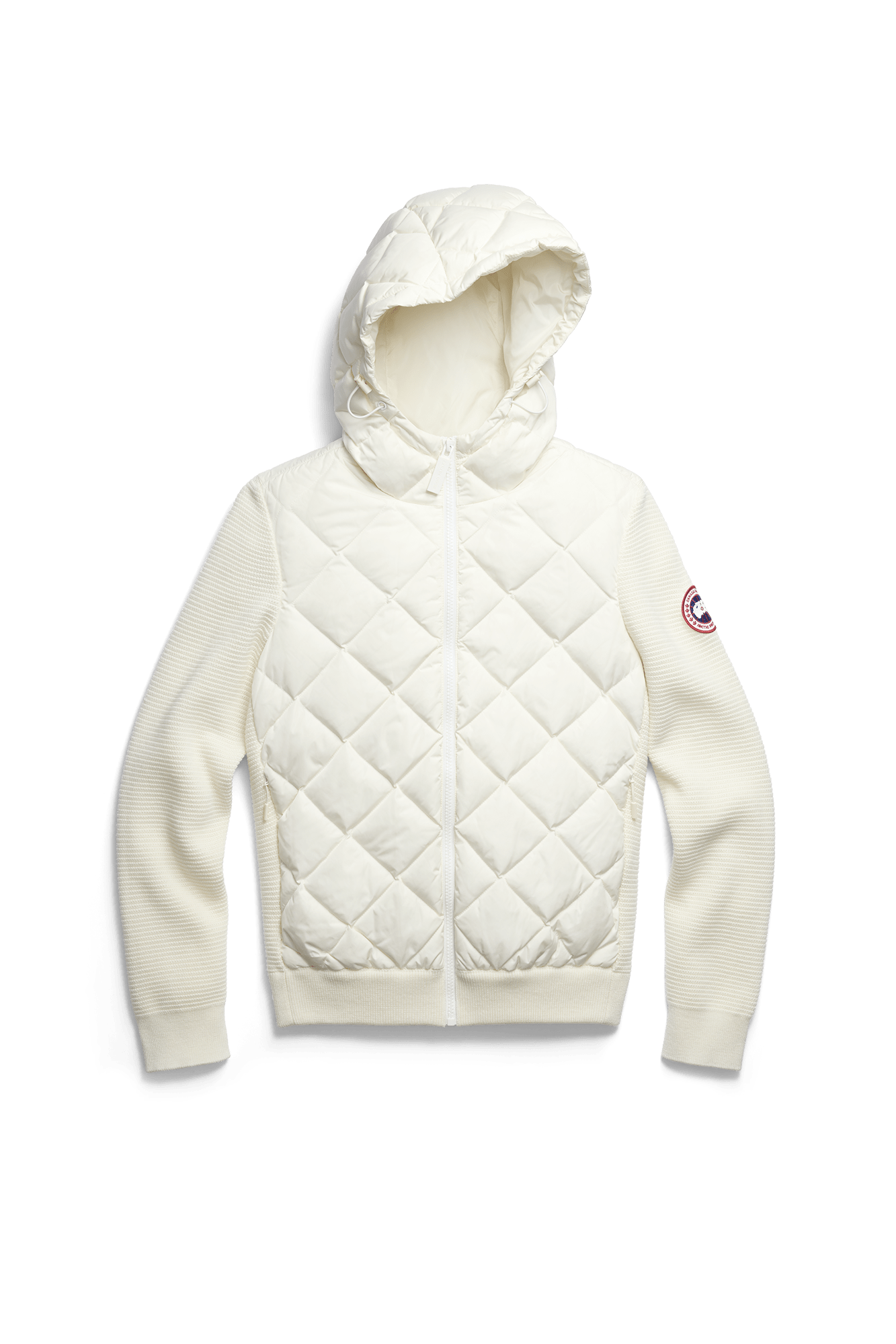 Chandail à capuchon en tricot matelassé HyBridgeMD