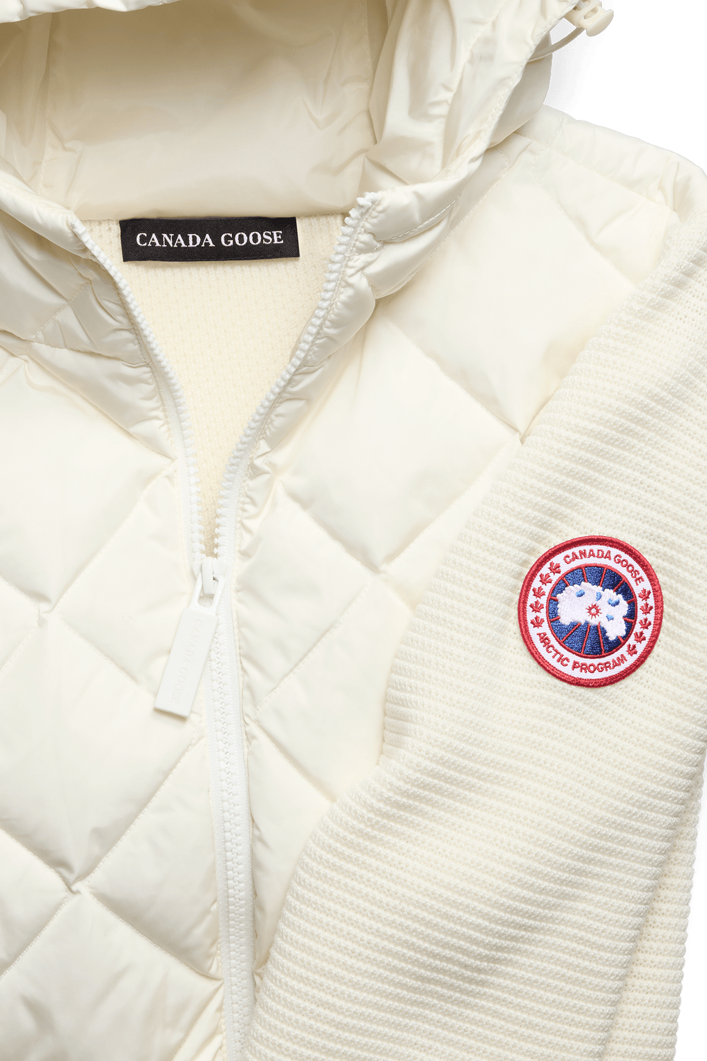 Chandail à capuchon en tricot matelassé HyBridgeMD