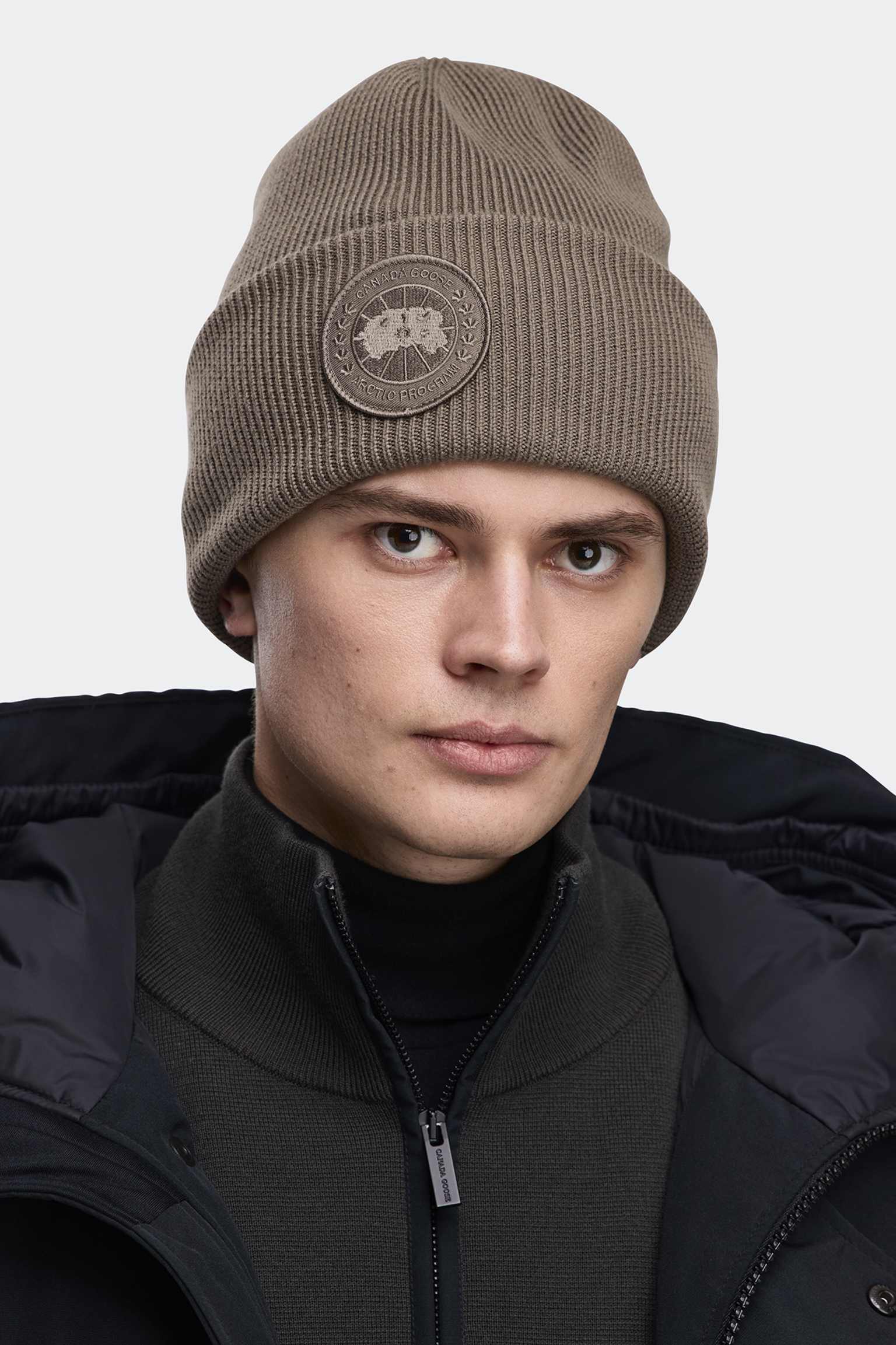 Bonnet polaire teint en pièce