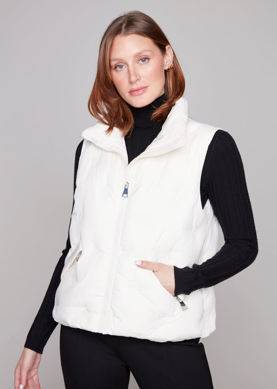 Gilet matelassé court