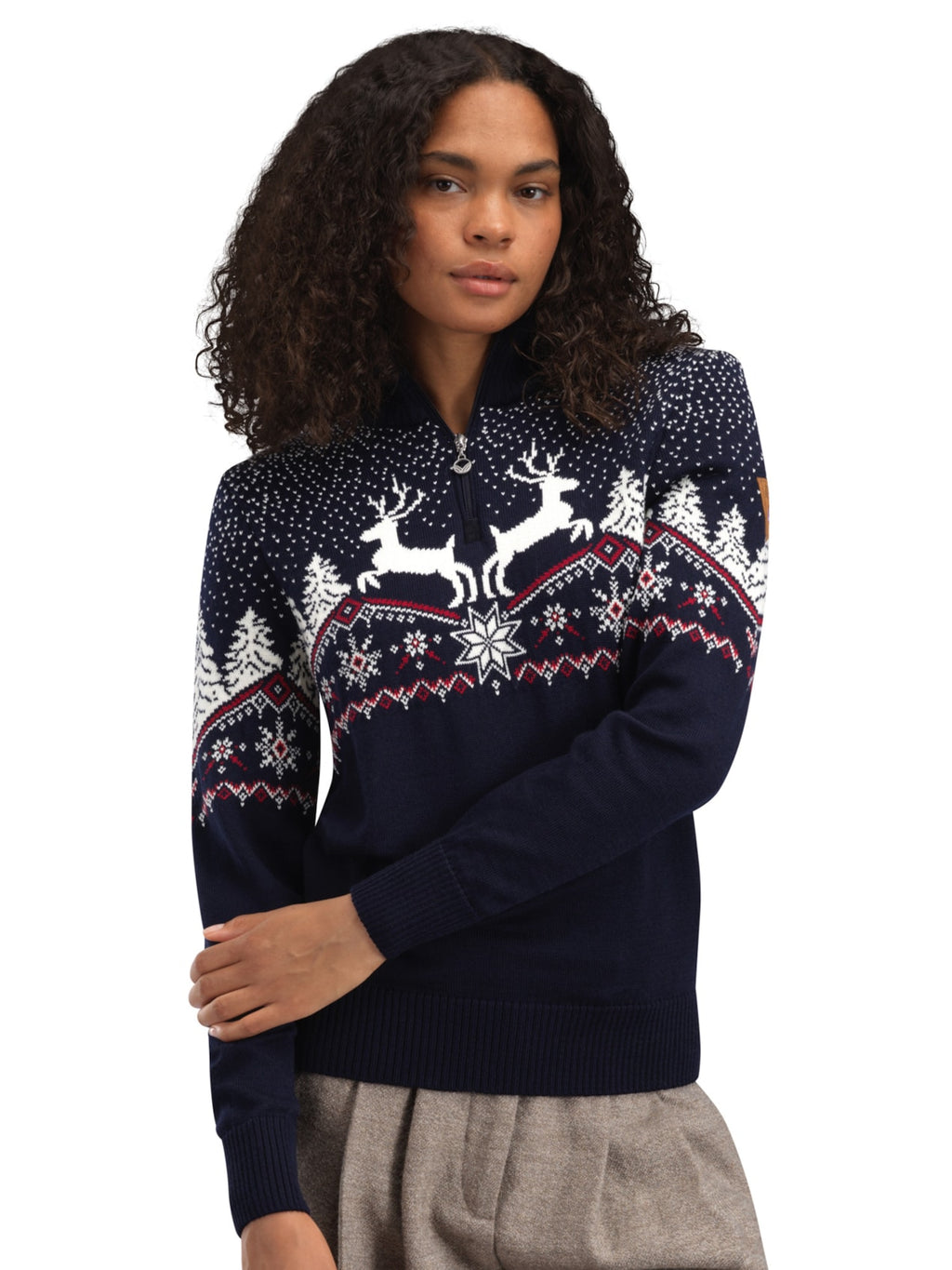 Pull de Noël Dale – Laine mérinos