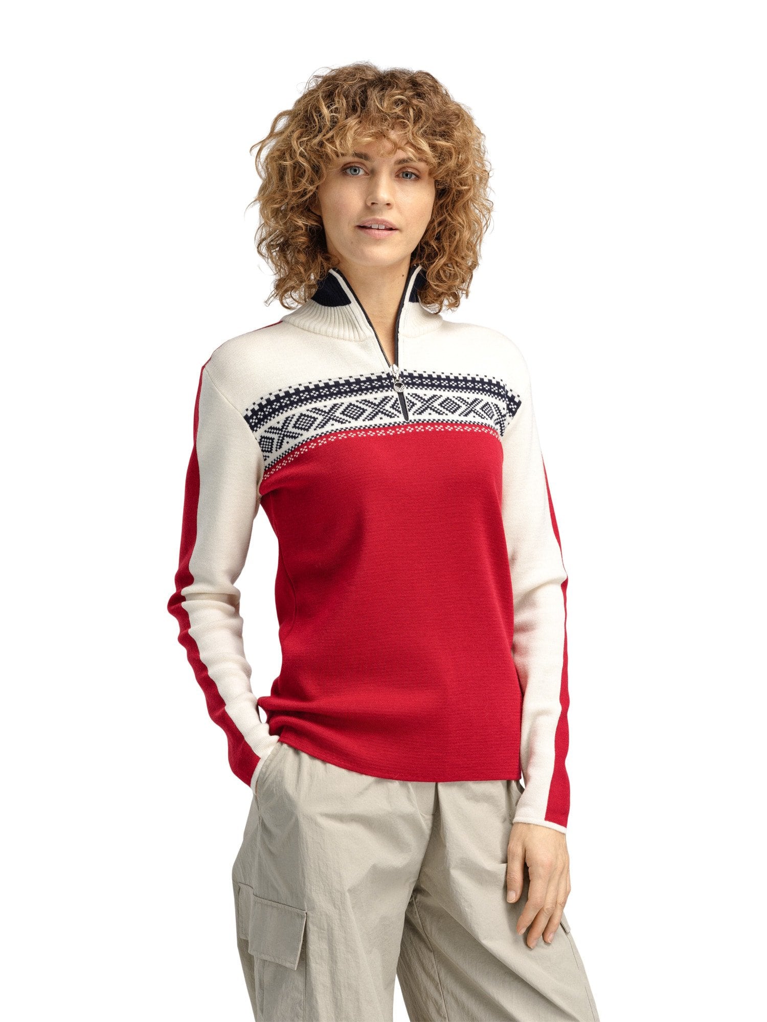 Pull en laine mérinos pour femme Dystingen