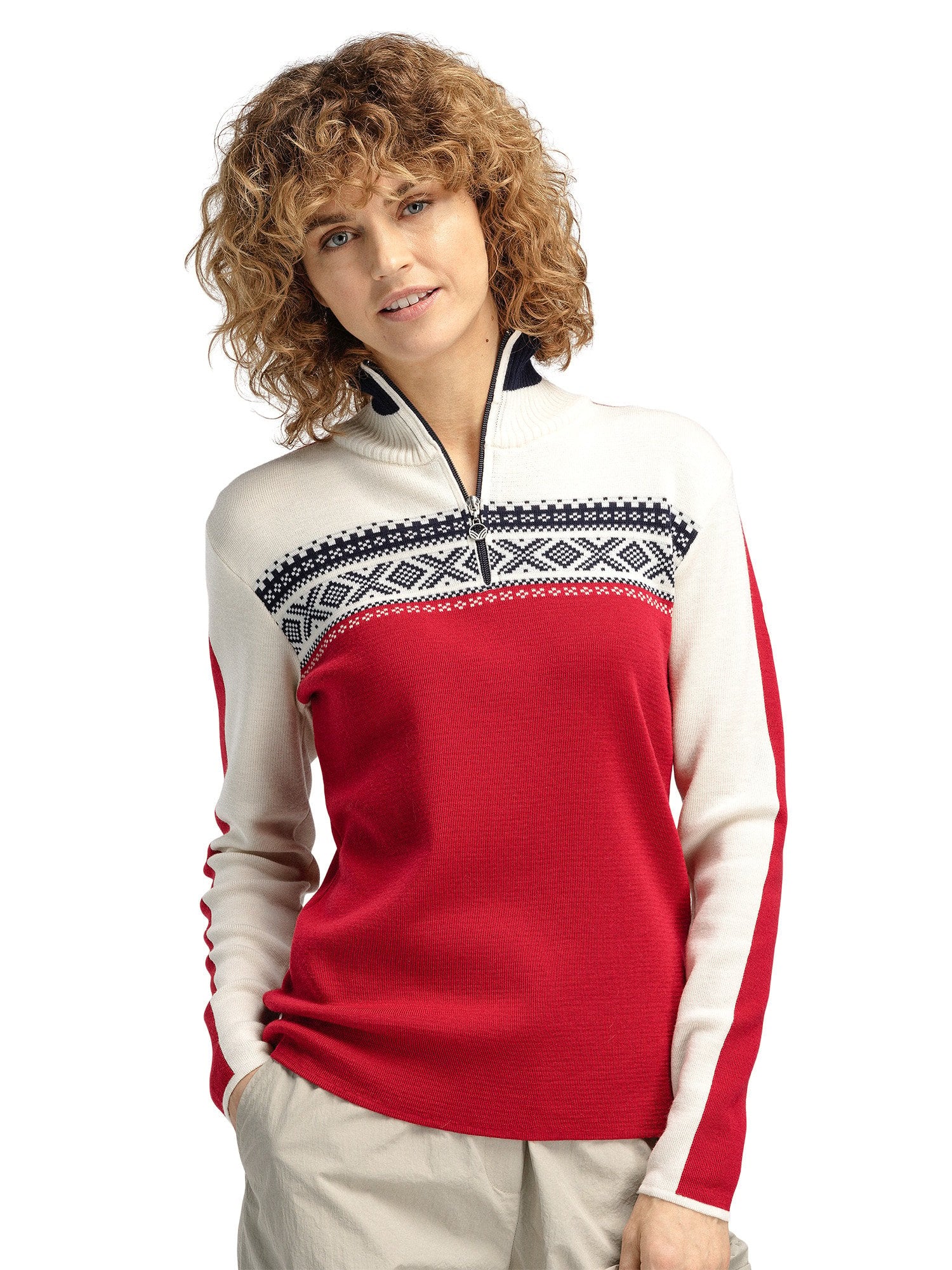 Pull en laine mérinos pour femme Dystingen