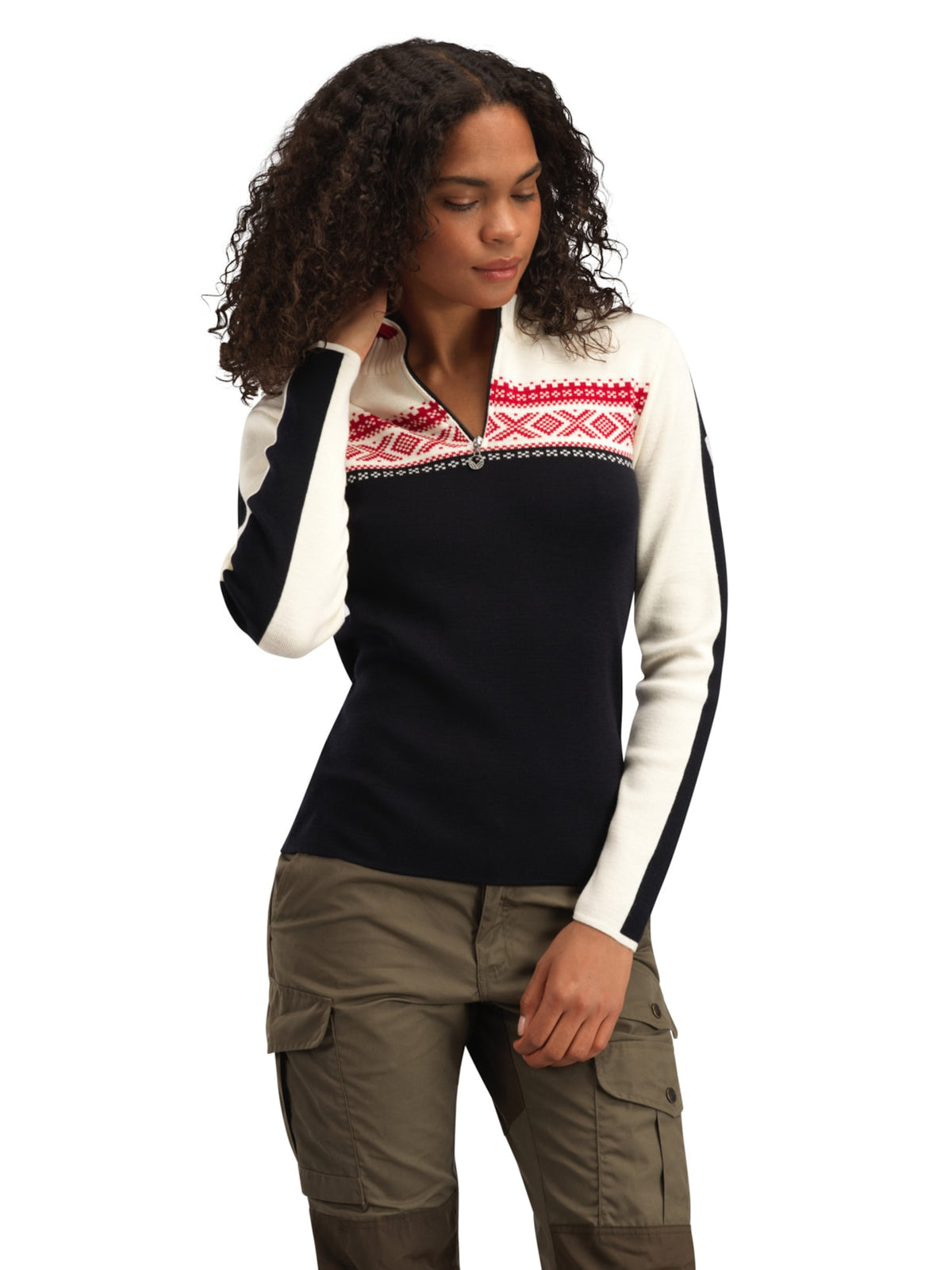 Pull en laine mérinos pour femme Dystingen